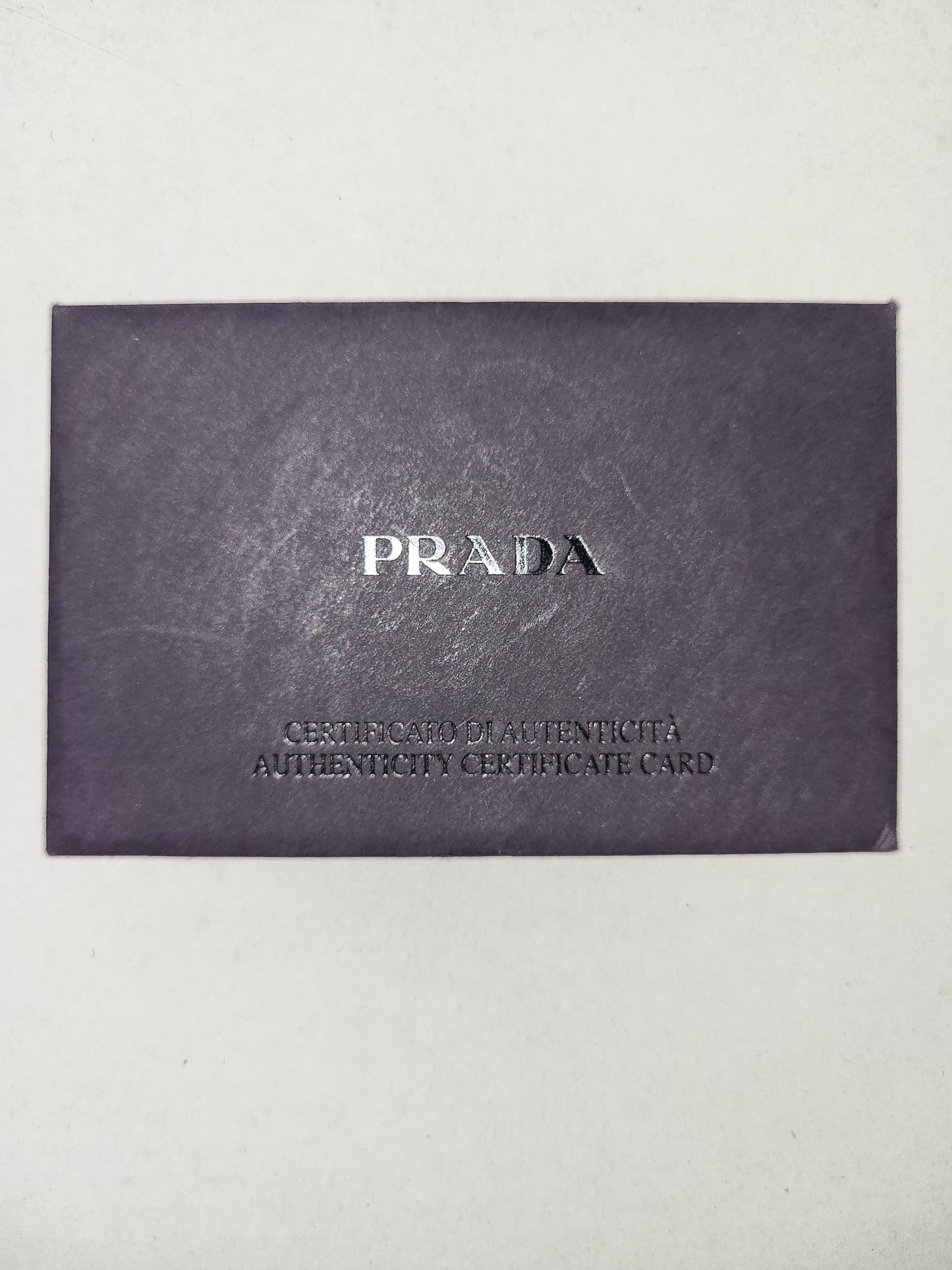 Original/Auth Prada - Karten / Wallet - Klassisch - Leder - Schwarz