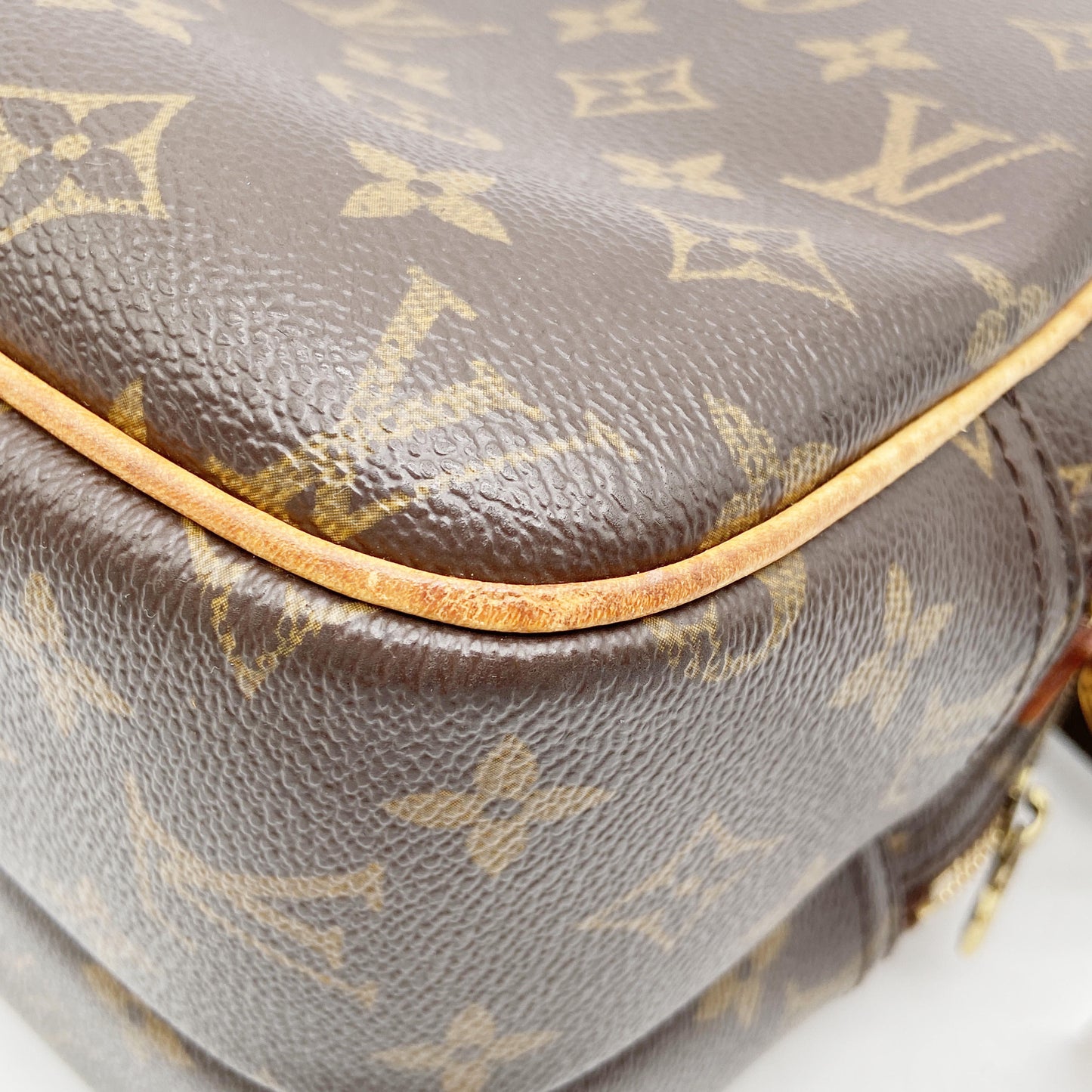 Original/Auth Louis Vuitton - Reporter PM Schultertasche - Klassisch - Monogramm