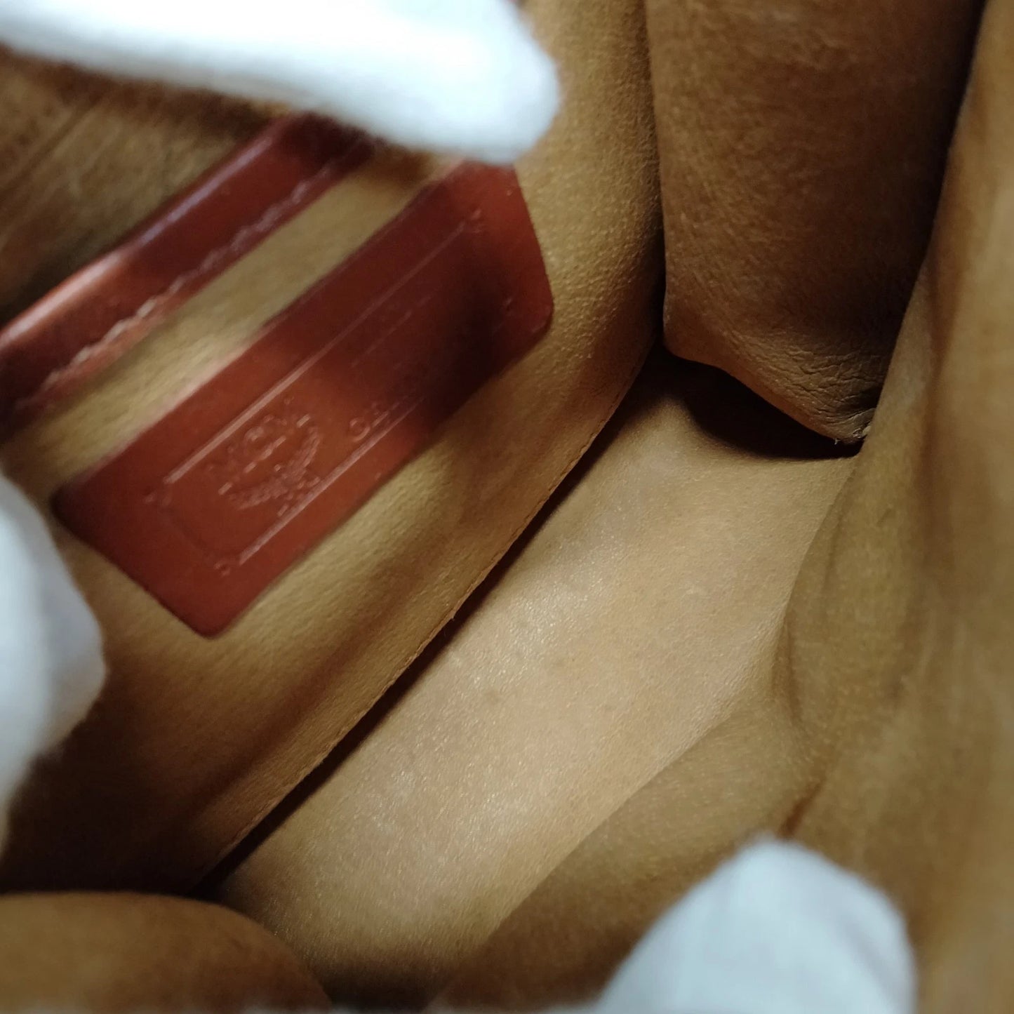 Original/Auth MCM - Vintage Crossbody Bag - Monogramm Canvas mit Leder