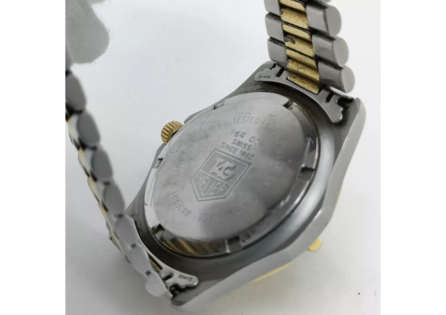 Original/Auth Tag Heuer - Professional 2000 - 964.006 - Stahl/Gold - 38 mm