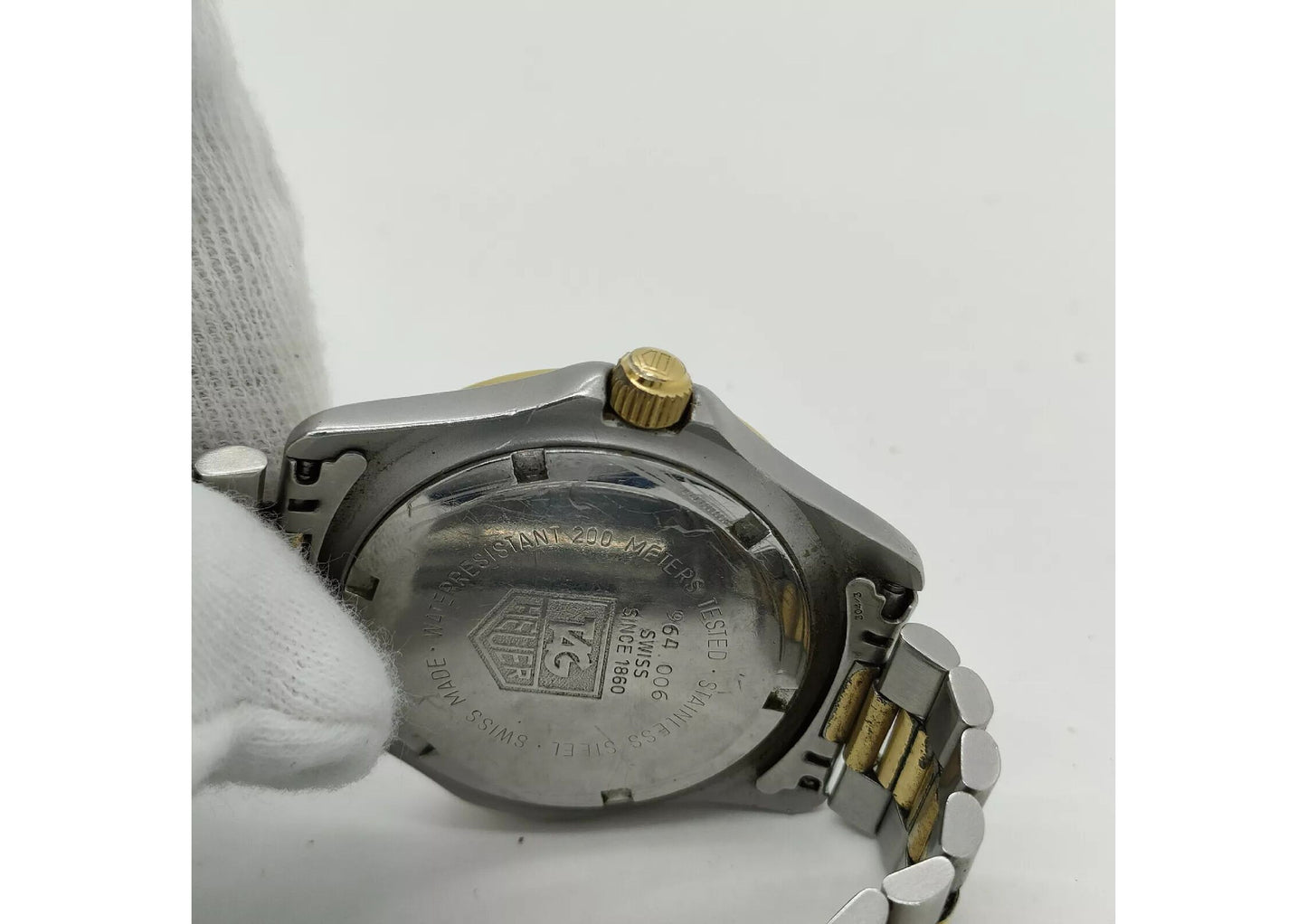 Original/Auth Tag Heuer - Professional 2000 - 964.006 - Stahl/Gold - 38 mm