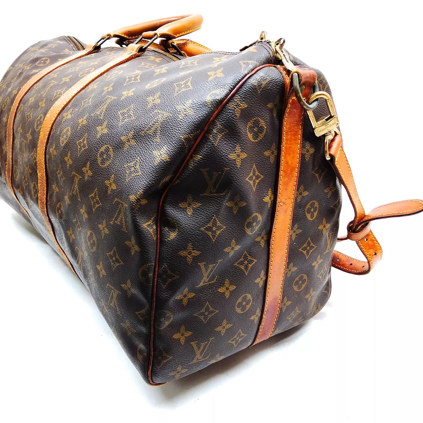 Original/Auth Louis Vuitton - Keepall Bandouliere 55 - Klassisch - Monogramm