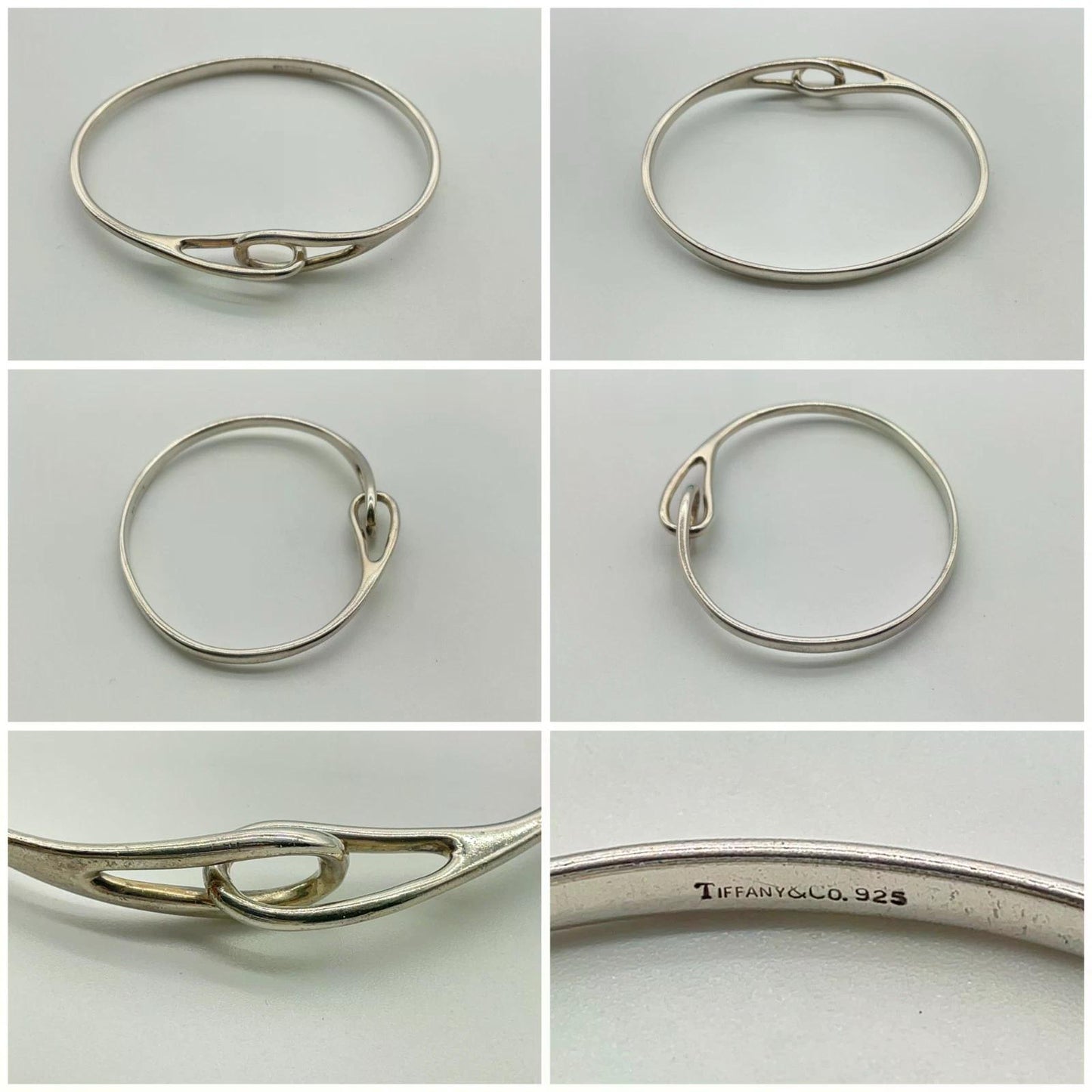 Original/Auth Tiffany & Co. - Armreif mit Box - 925 Silber - 19 cm Innenumfang