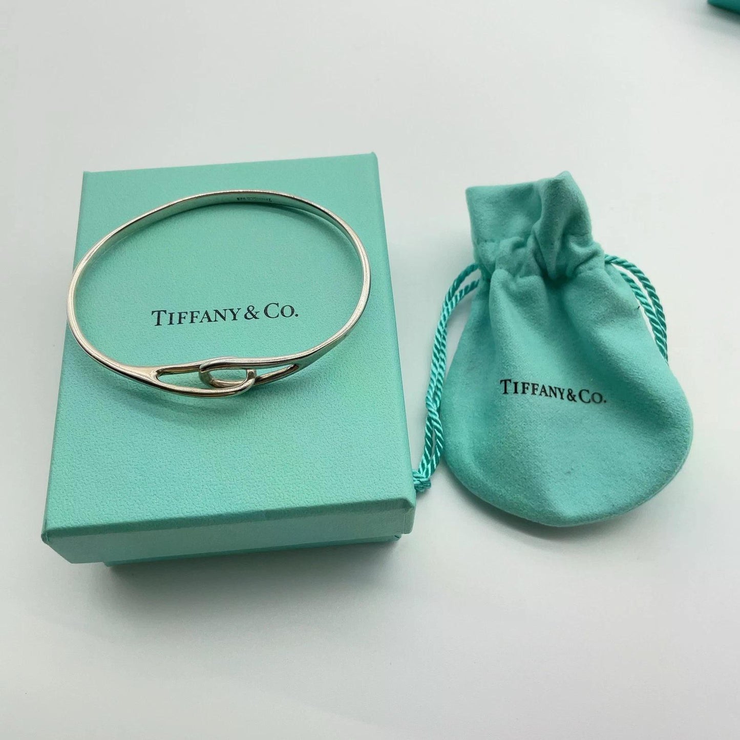 Original/Auth Tiffany & Co. - Armreif mit Box - 925 Silber - 19 cm Innenumfang