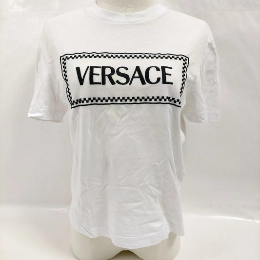 Original/Auth Versace - T-Shirt mit Stick - Weiß - XS
