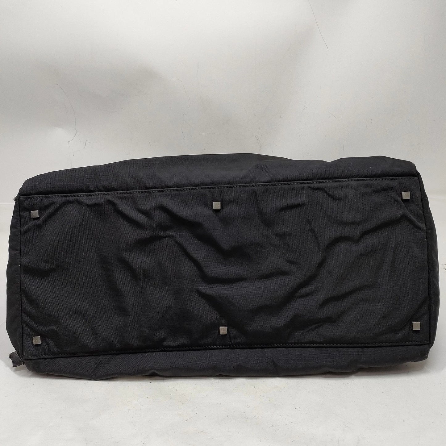 Original/Auth Gucci - Boston Bag 55 Schultergurt - Schwarz - Nylon / Leder