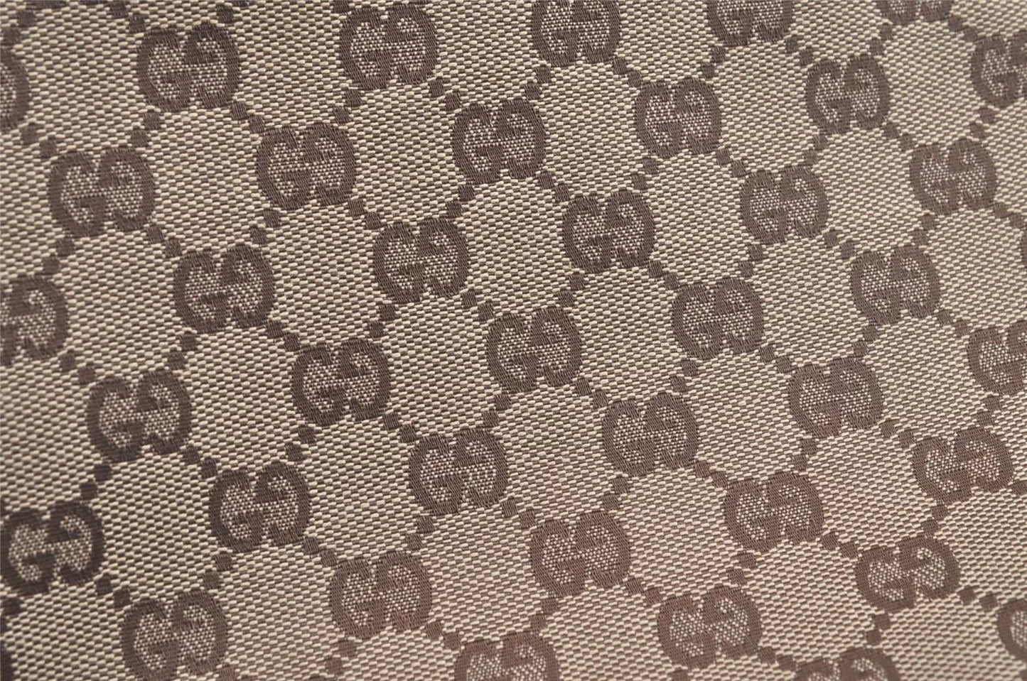 Original/Auth Gucci - Tote Bag Schultertasche - Klassisch - GG Canvas mit Leder