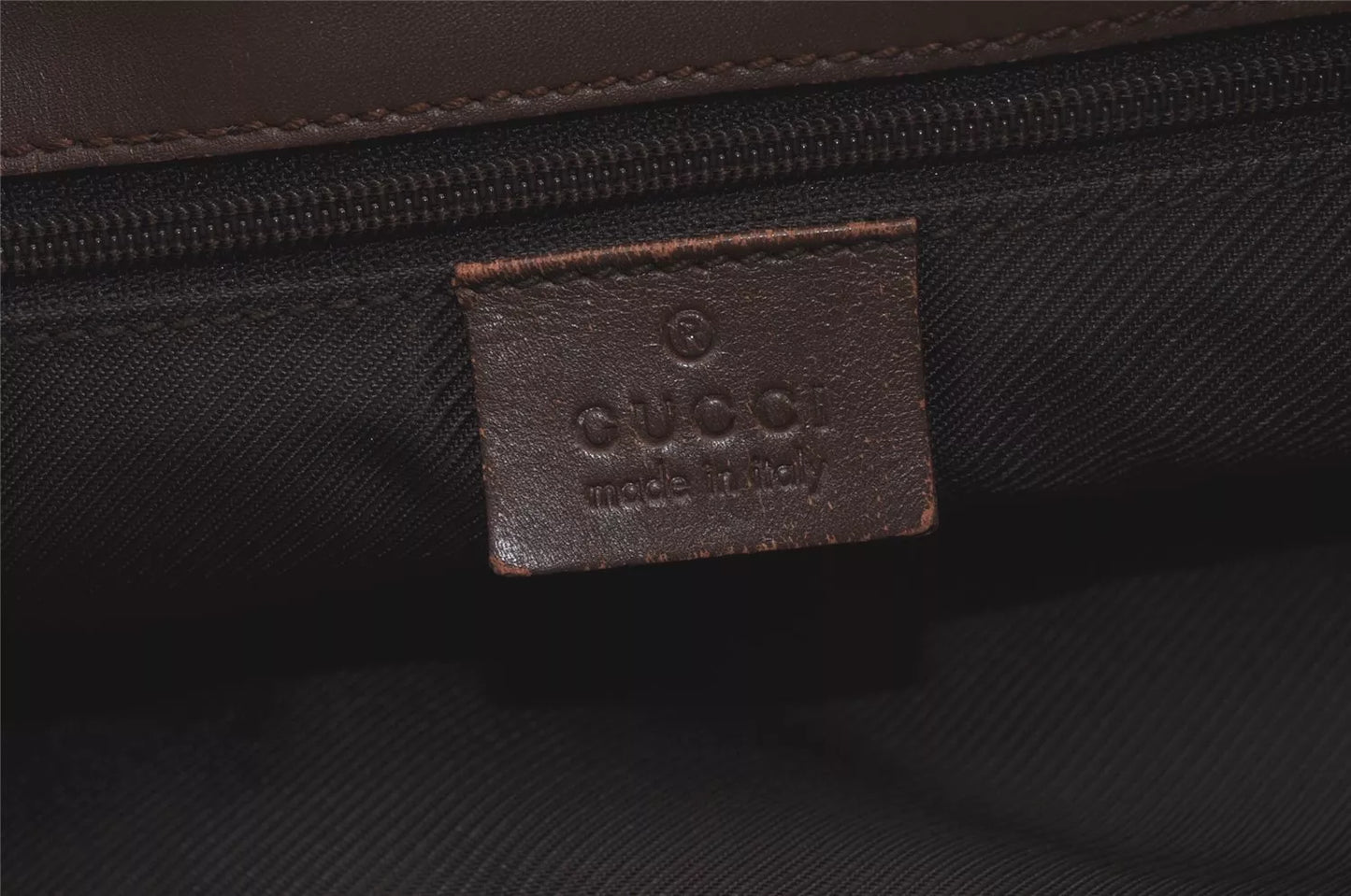 Original/Auth Gucci - Tote Bag Schultertasche - Klassisch - GG Canvas mit Leder