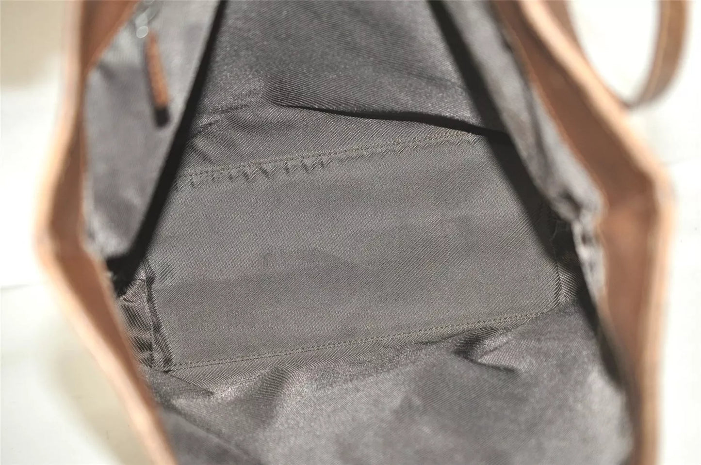 Original/Auth Gucci - Tote Bag Schultertasche - Klassisch - GG Canvas mit Leder