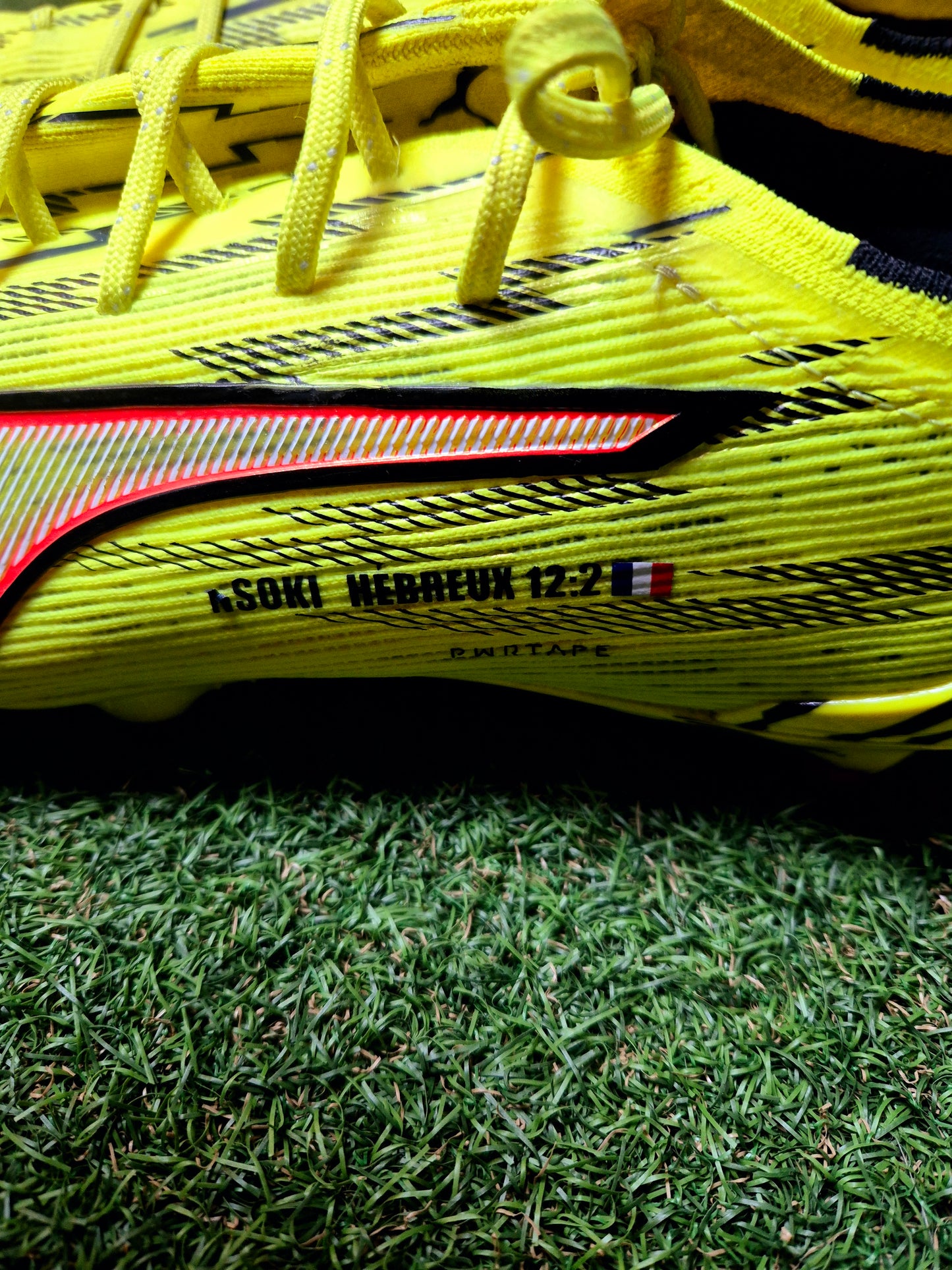 1. FC Union Berlin - Fußballschuhe Puma - Stanley N’Soki - Unterschrift - Matchworn