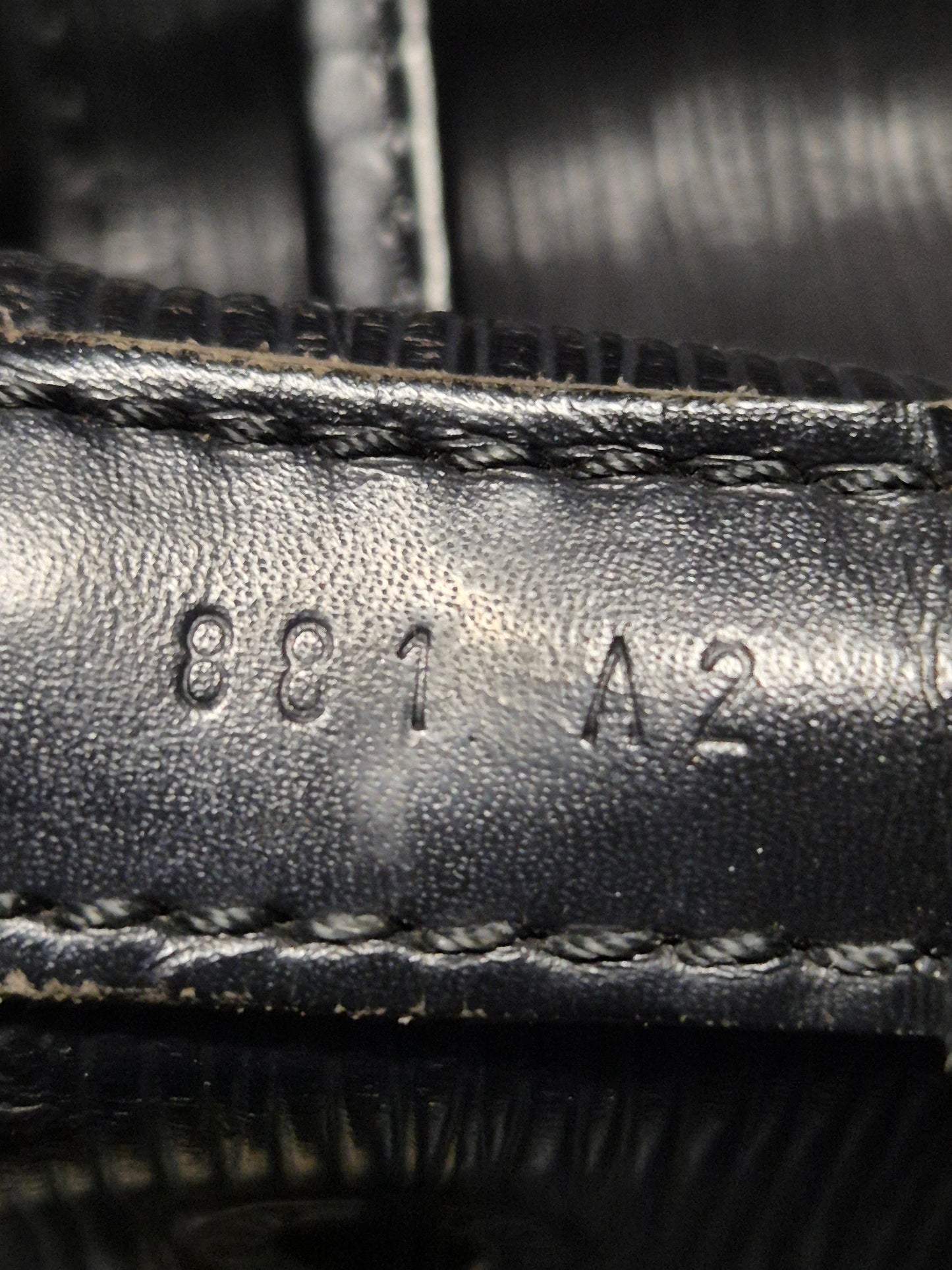 Original/Auth Louis Vuitton - Noe Tasche Vintage - Klassisch - Epi Schwarz