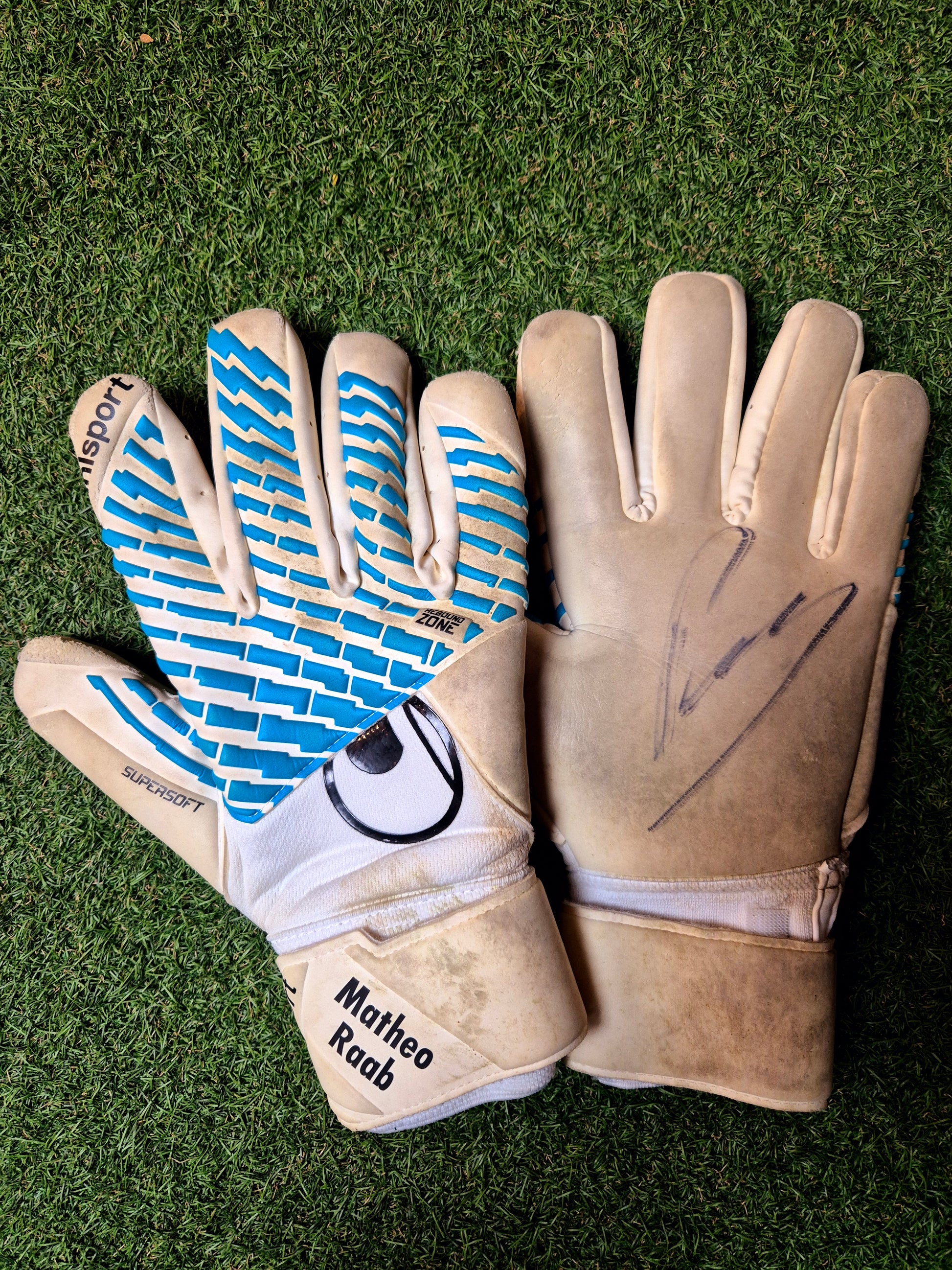 handschuhe union berlin 1. FC Union Berlin - Torwarthandschuhe - Matheo Raab - Unterschrift