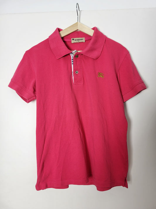 VINTAGE BURBERRY - Poloshirt - Klassisch - Pink - Damen - S