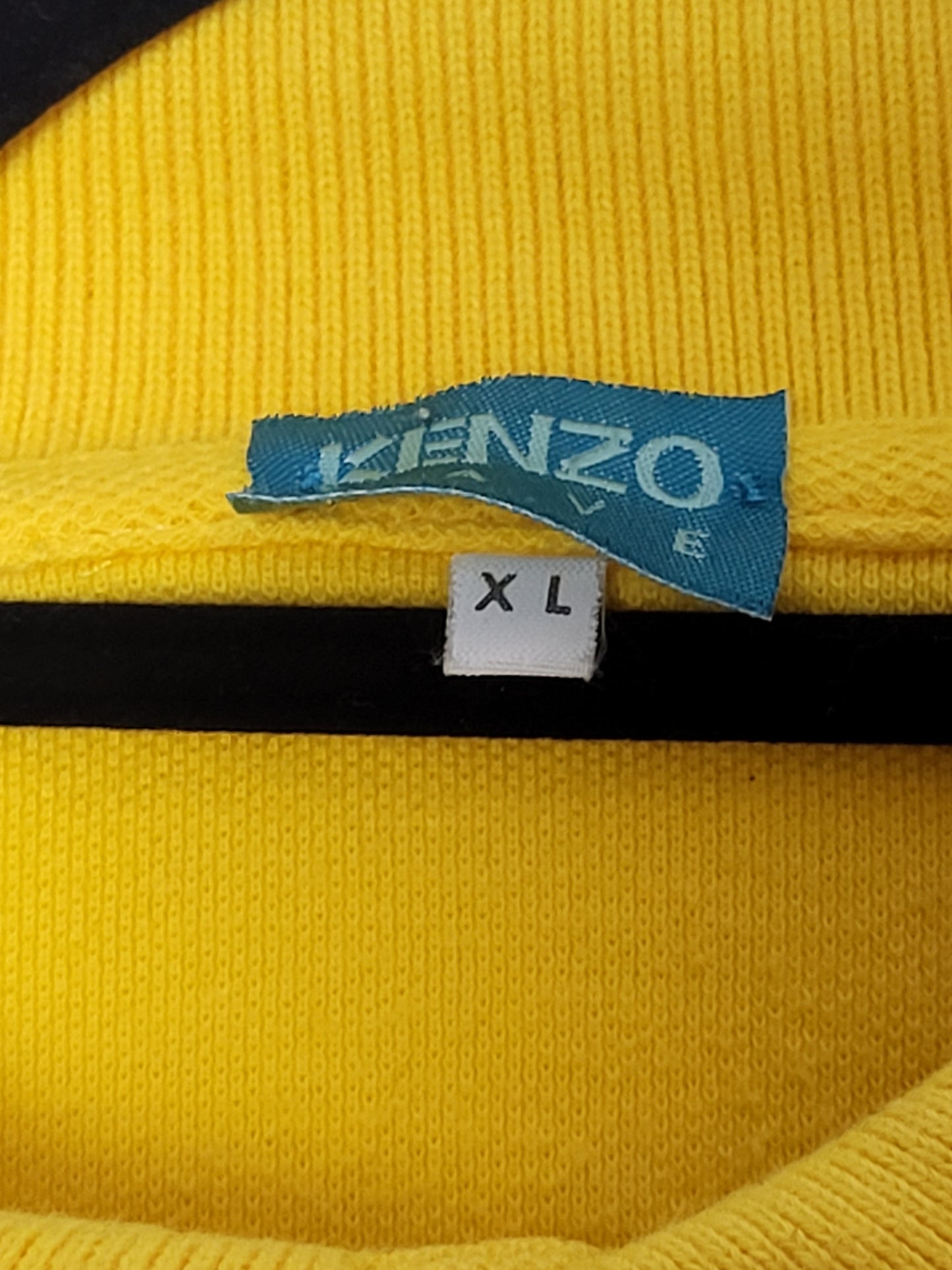KENZO - Poloshirt - Klassisch - Gelb - Herren - XL