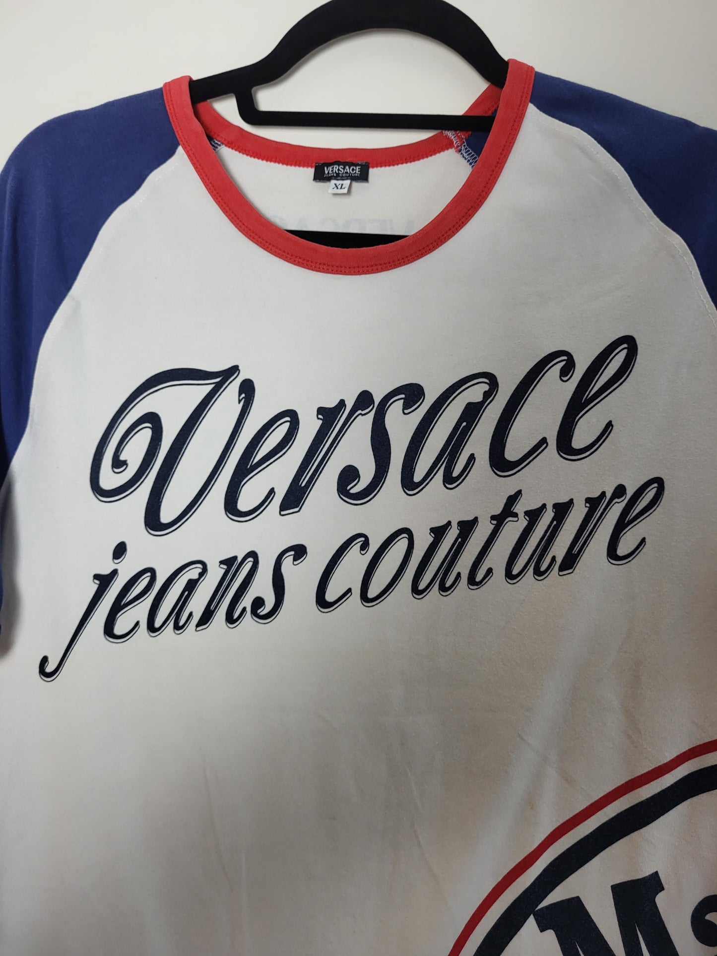 VERSACE Jeans Couture - T-Shirt - Exklusiv - Print - Damen - L/XL
