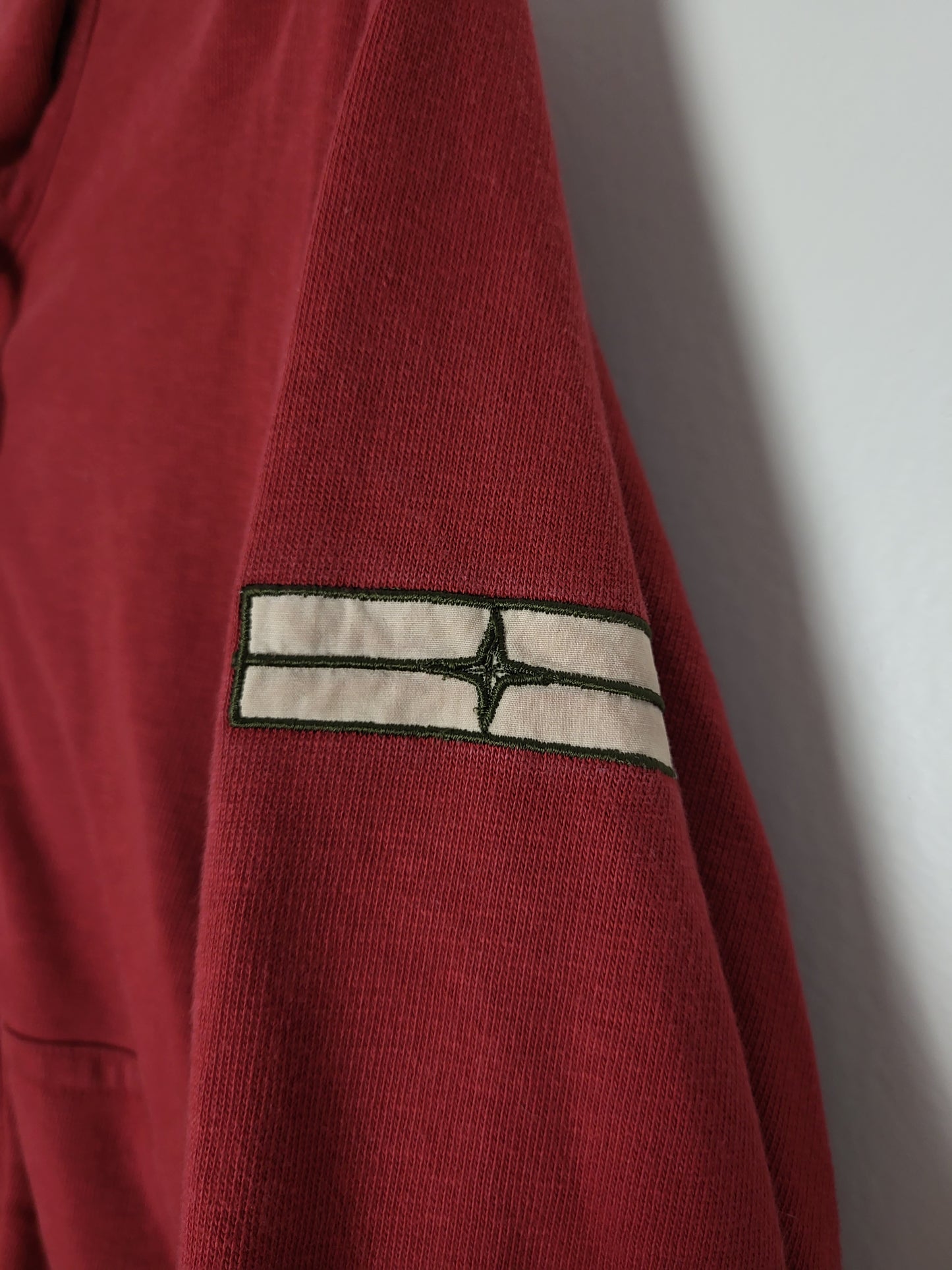 STONE ISLAND - Strickjacke - Sportswear - Rot - Herren - M