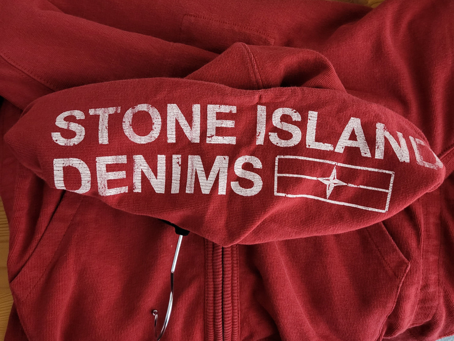 STONE ISLAND - Strickjacke - Sportswear - Rot - Herren - M