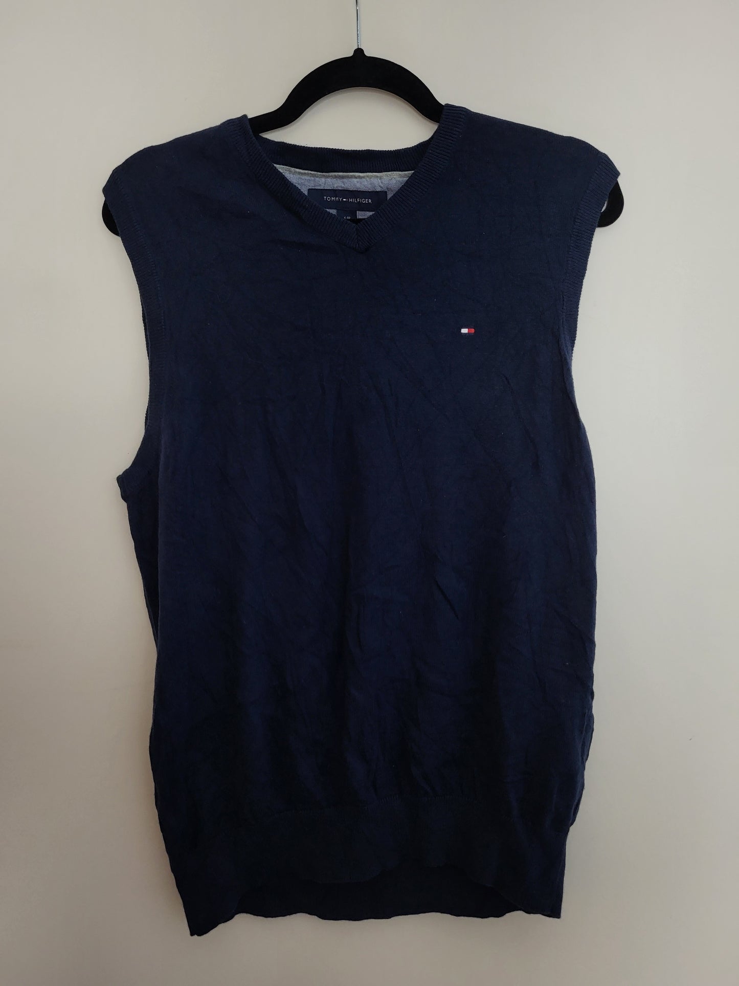 Tommy Hilfiger - Pullunder - Klassisch - Dunkelblau - Herren - S/M