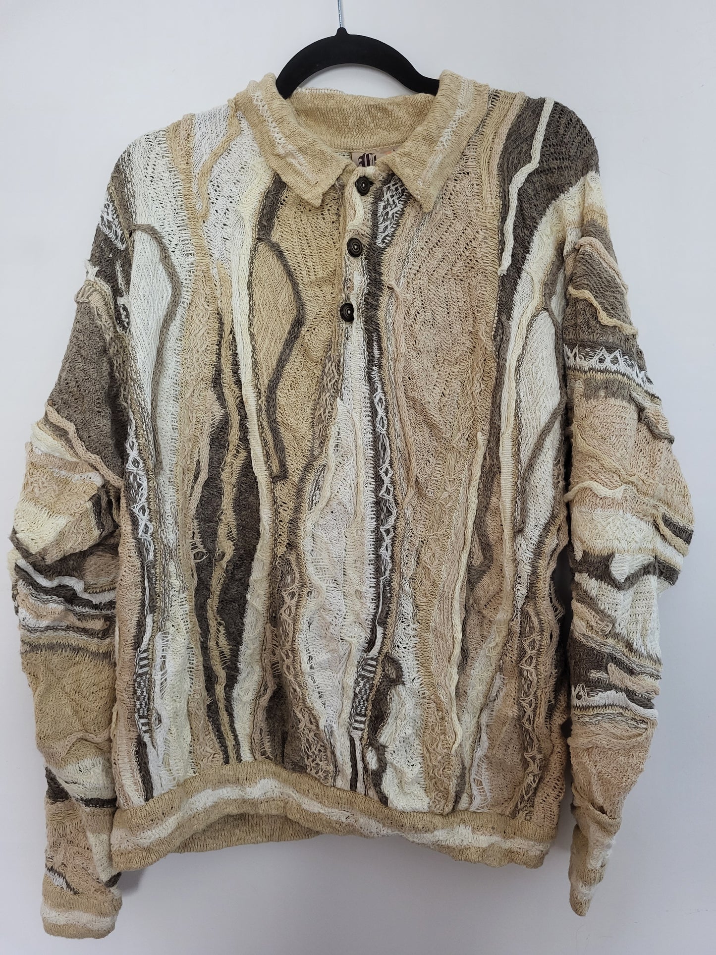 COOGI Classic - Pullover - Muster - Vintage Australia - Bunt - Herren - L