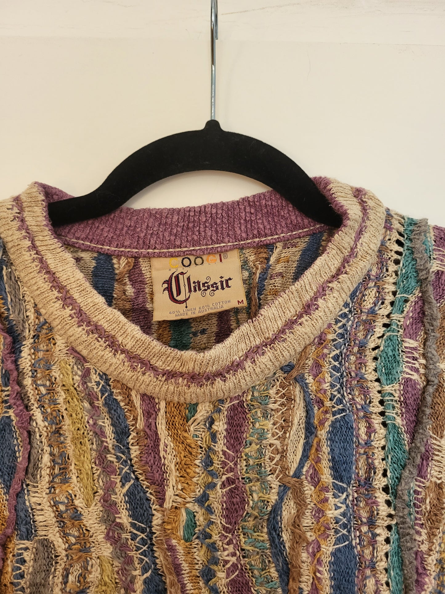 COOGI Classic- Pullover - Muster - Vintage Australia - Bunt - Damen - M