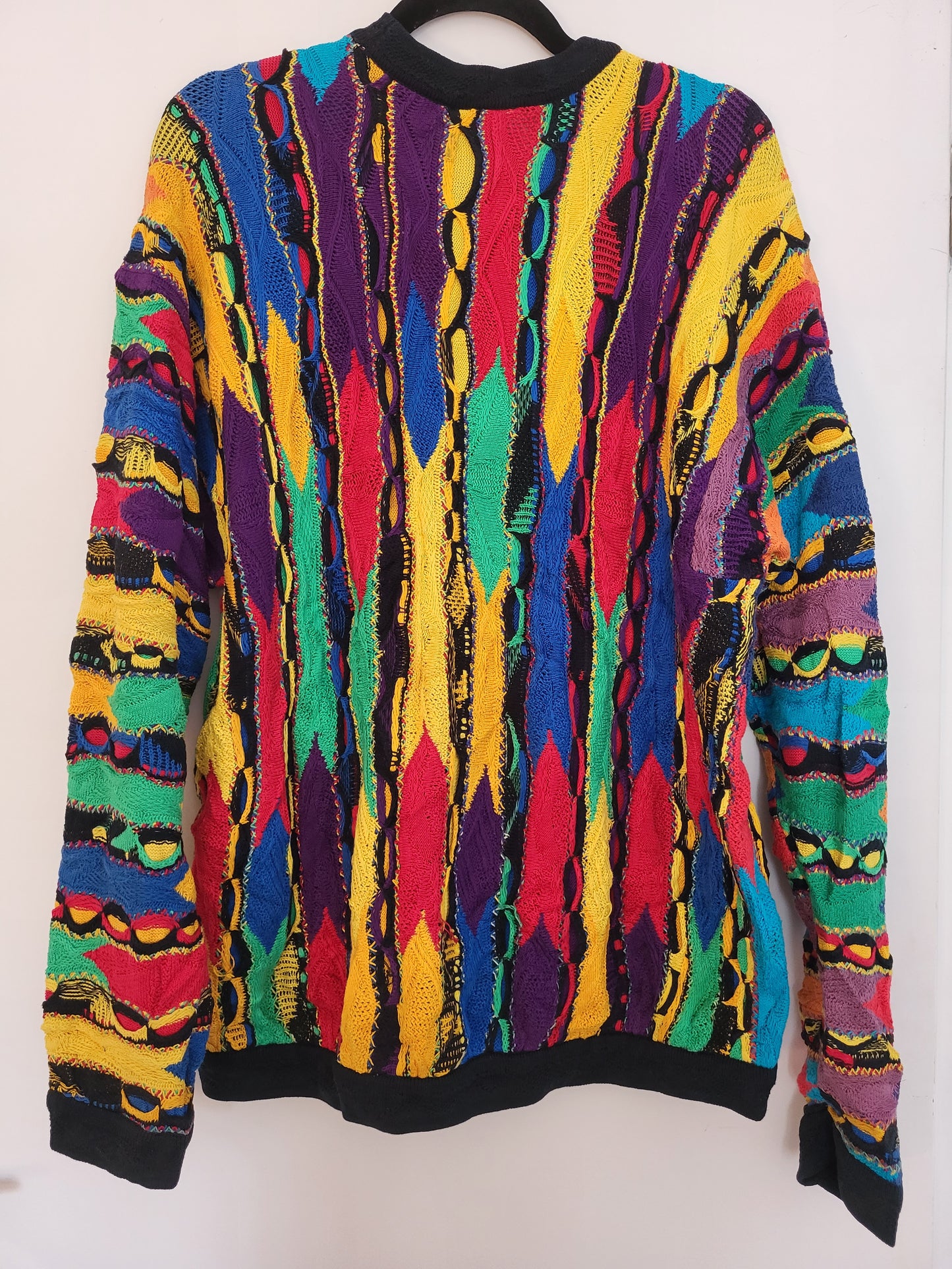 COOGI - Pullover - Muster - Vintage Australia - Bunt - Herren - L - RARE