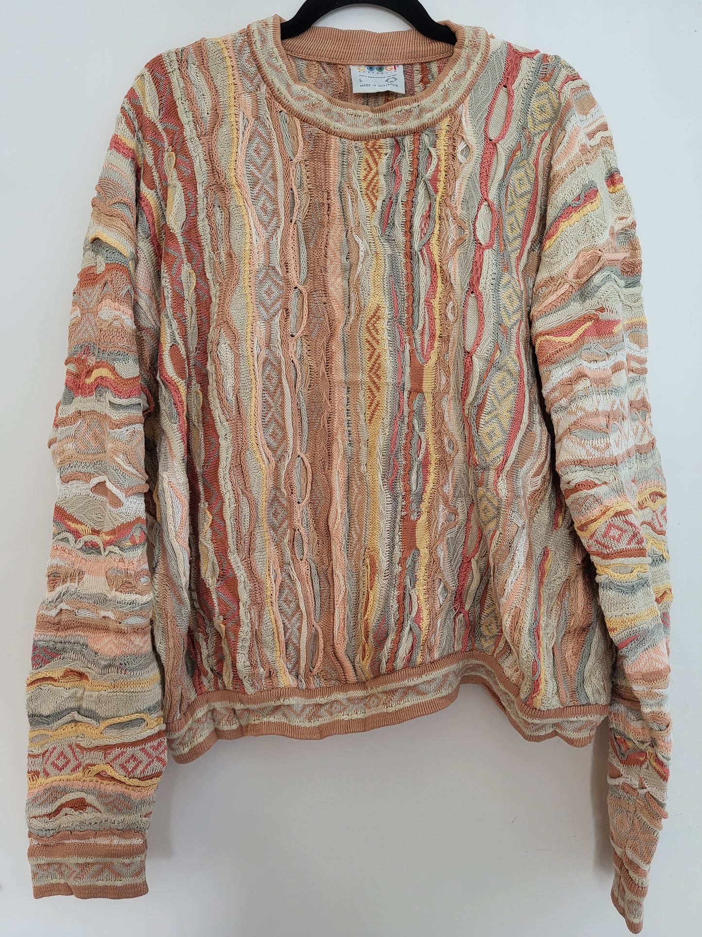 COOGI - Pullover - Muster - Vintage Australia - Bunt - Herren - L