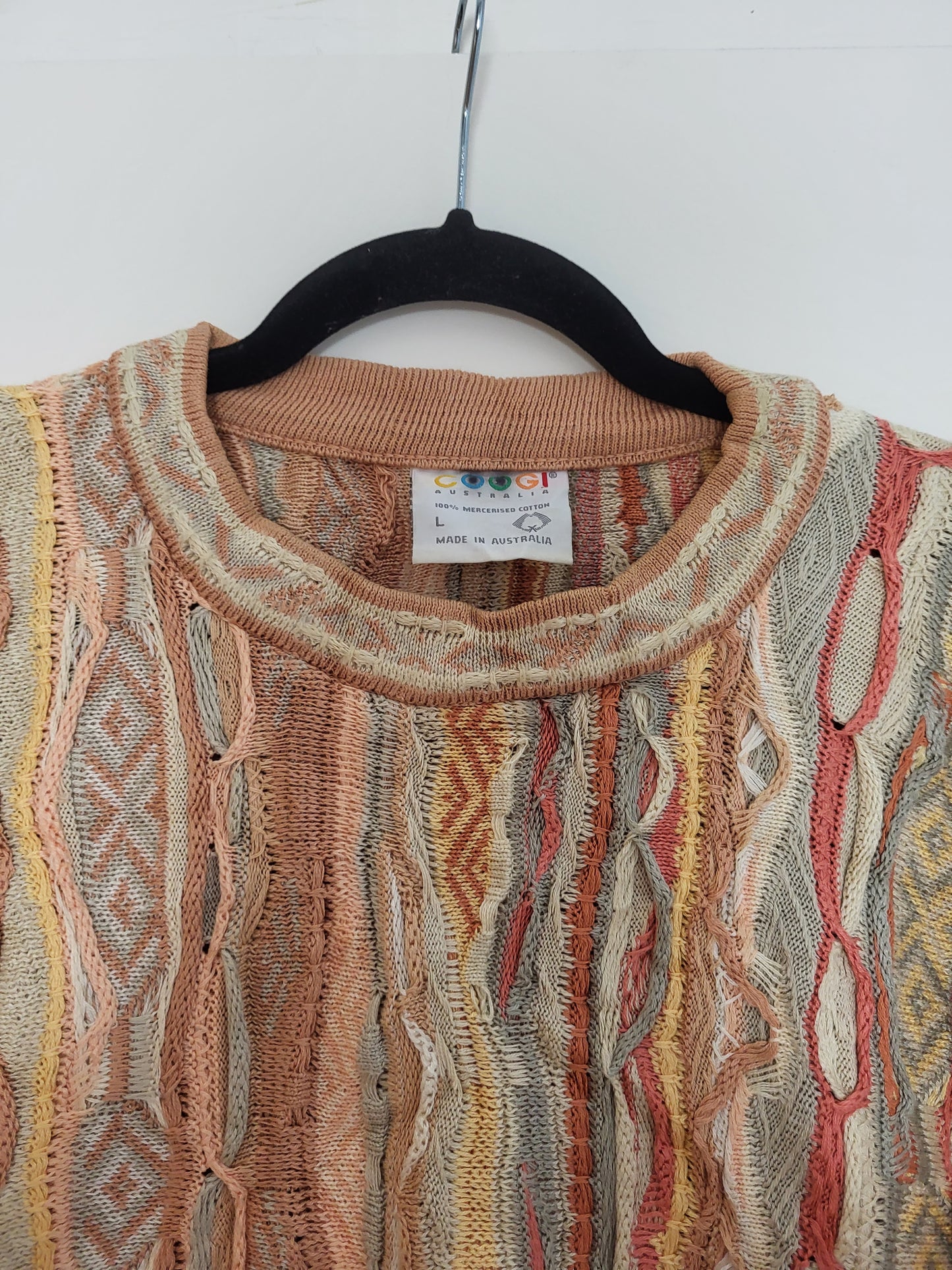 COOGI - Pullover - Muster - Vintage Australia - Bunt - Herren - L