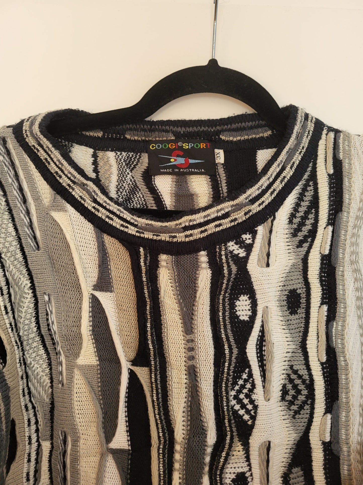 COOGI Sport - Pullover - Muster - Vintage Australia - Bunt - Herren - 3XL