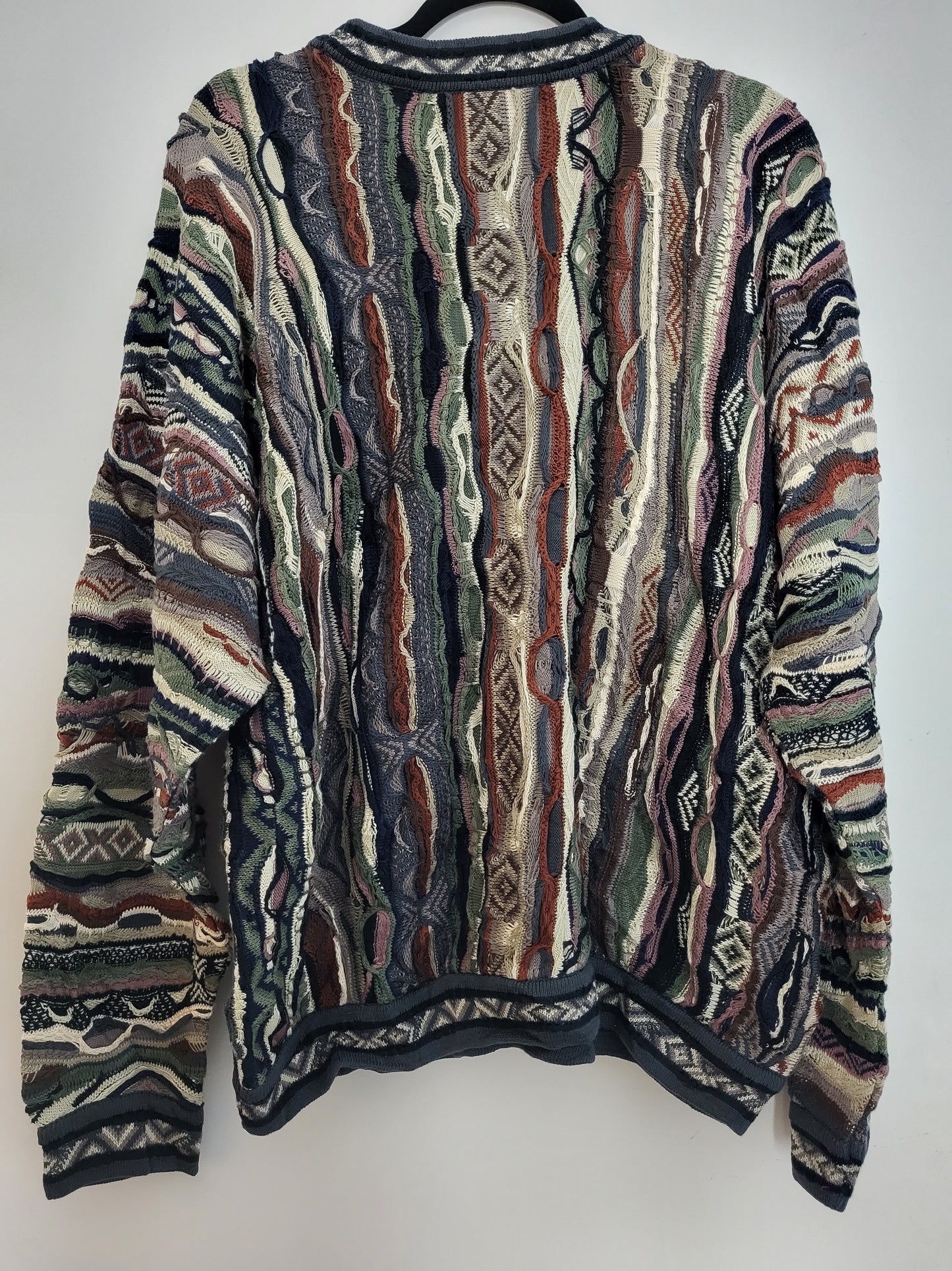 COOGI - Pullover - Muster - Vintage Australia - Bunt - Herren - L