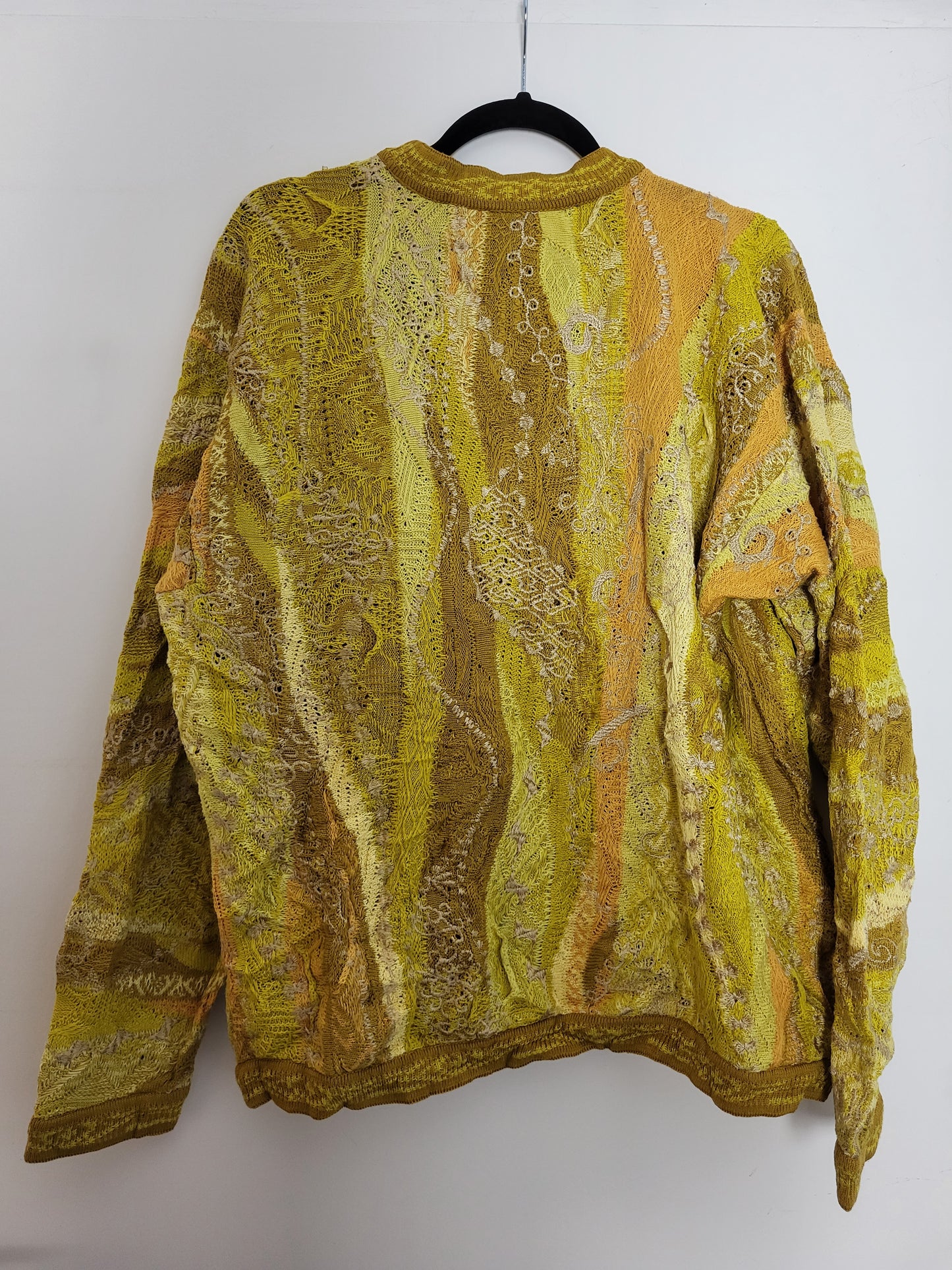 COOGI - Pullover - Muster - Vintage Australia - Gold - Herren - L