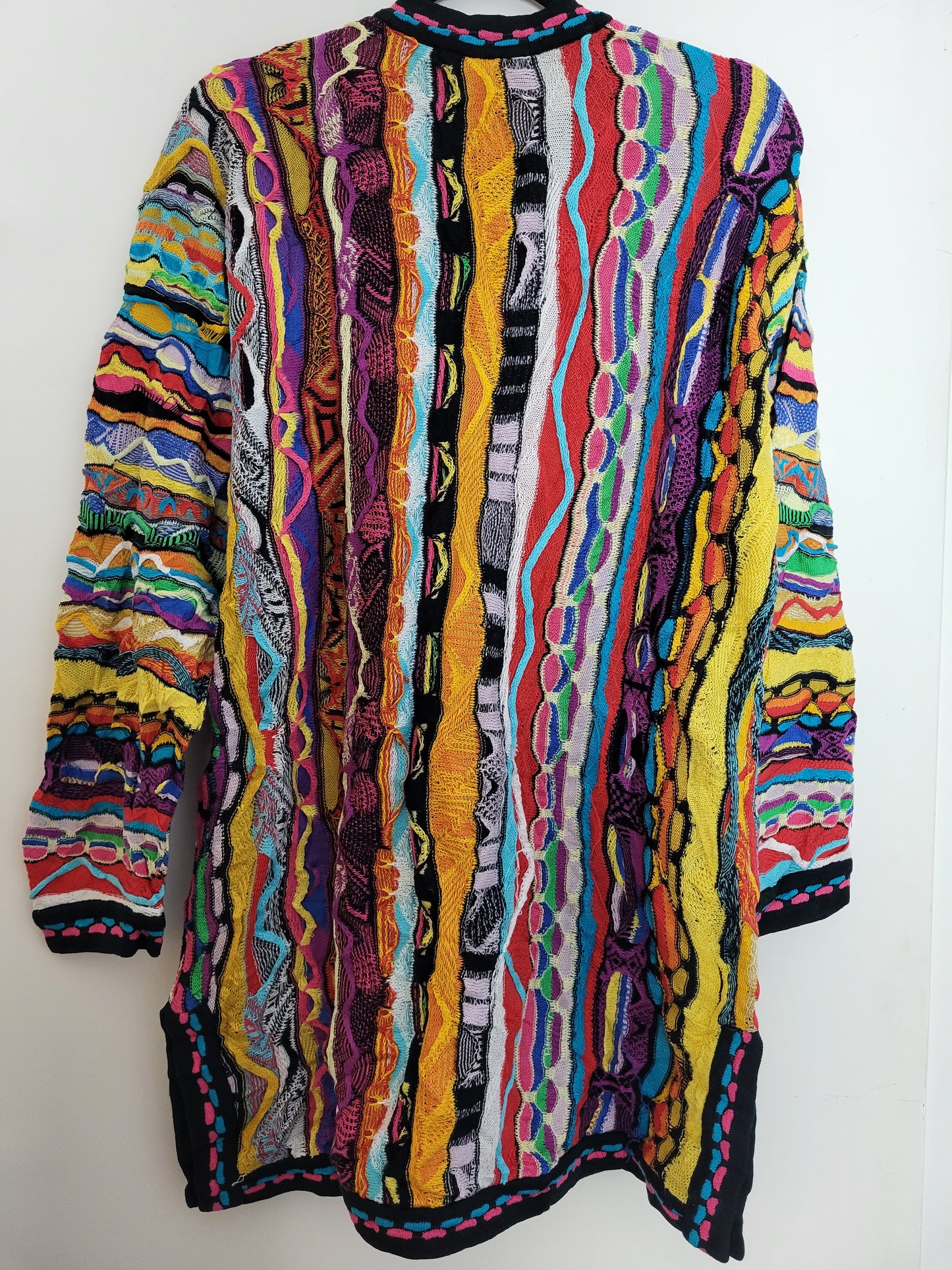 COOGI - Pullover/Kleid - Muster - Vintage Australia - Bunt - Damen - XL