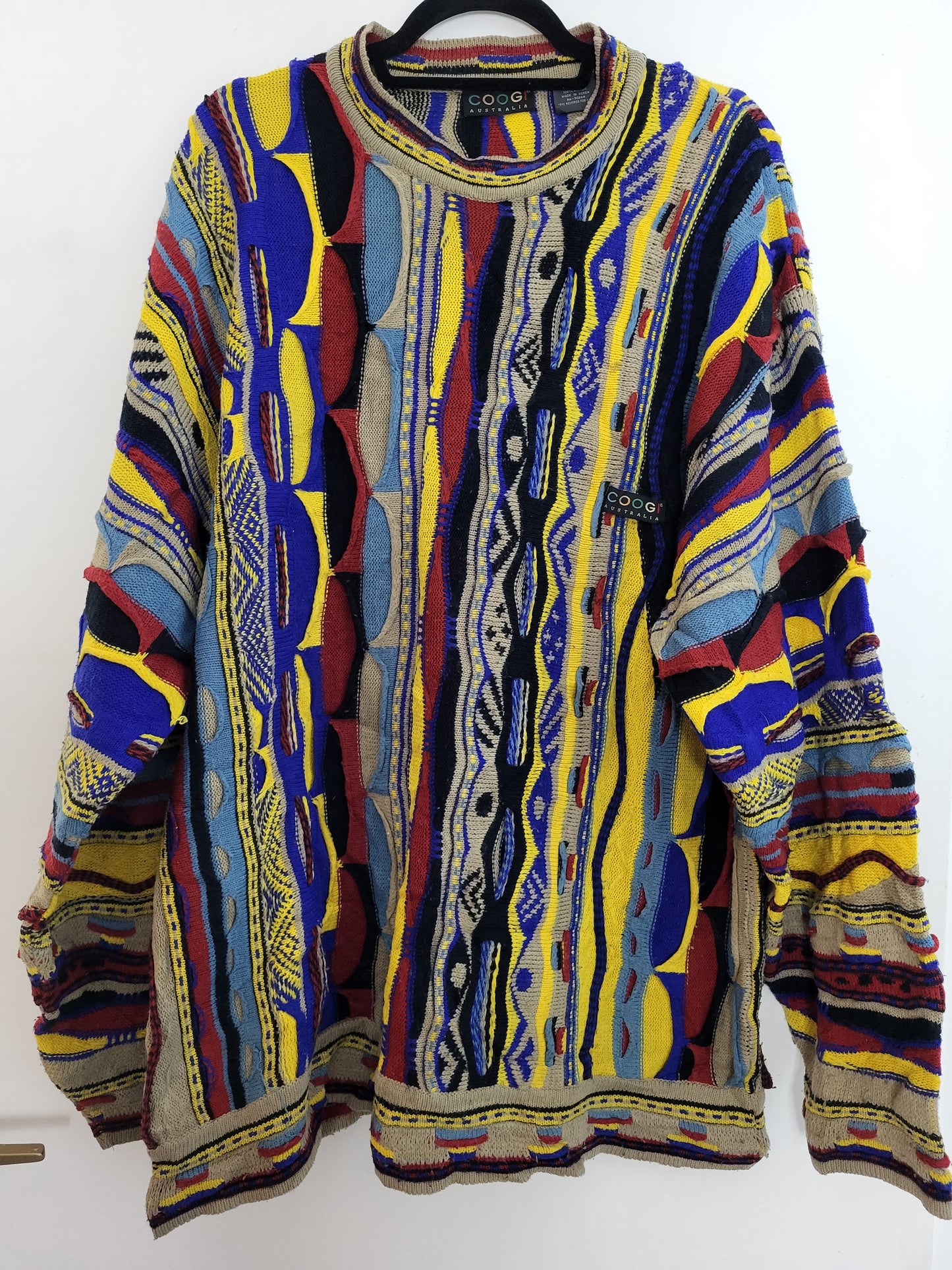 COOGI - Pullover - Muster - Vintage Australia - Bunt - Herren - XXL