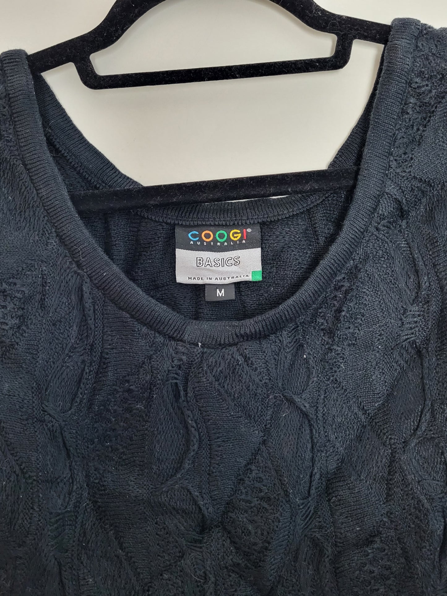 COOGI - Top - Knit - Vintage Australia - Schwarz - Damen - S/M