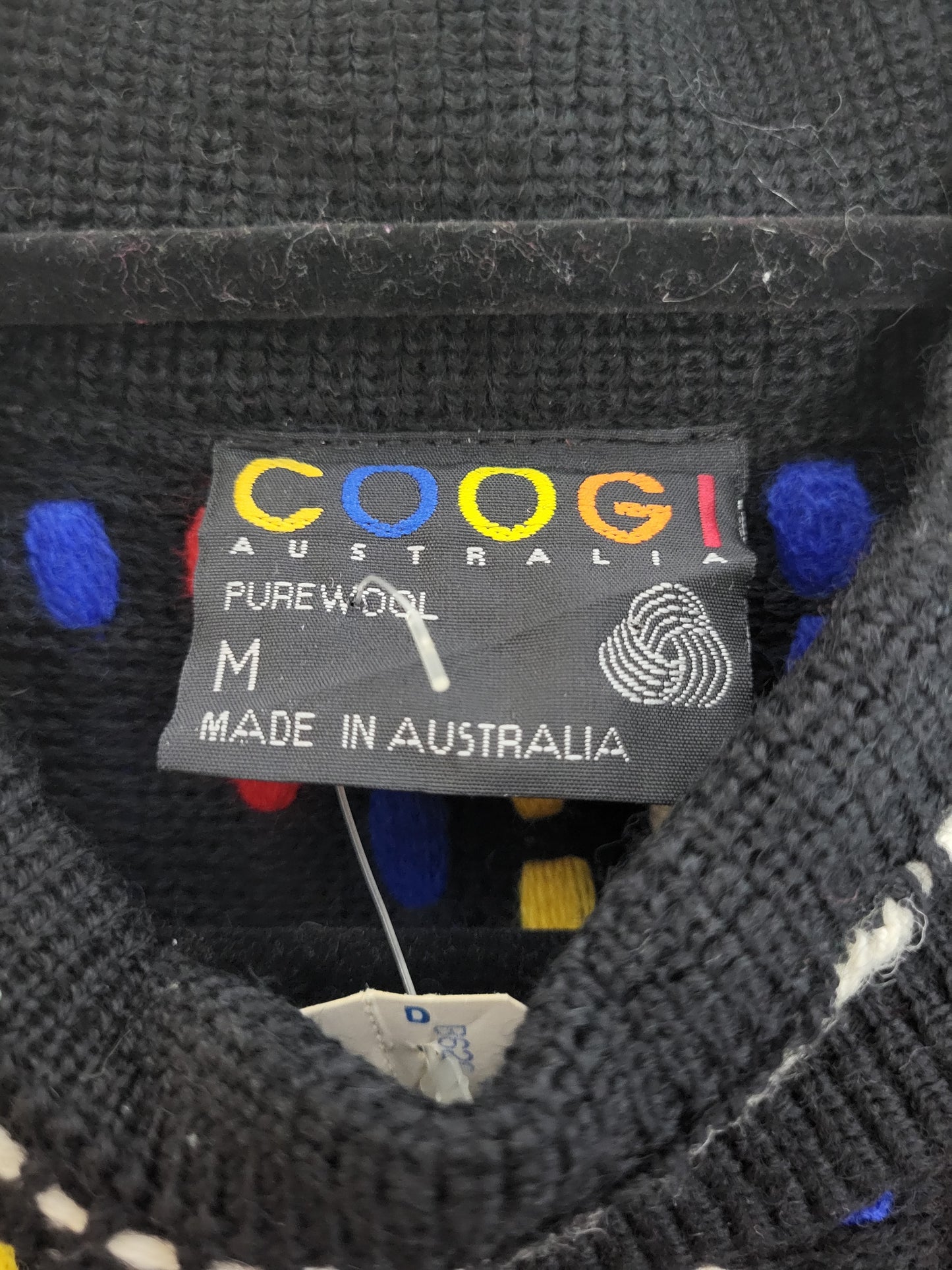 COOGI - Pullover - Muster - Vintage Australia - Bunt - Herren - M/L (NEUWERTIG)