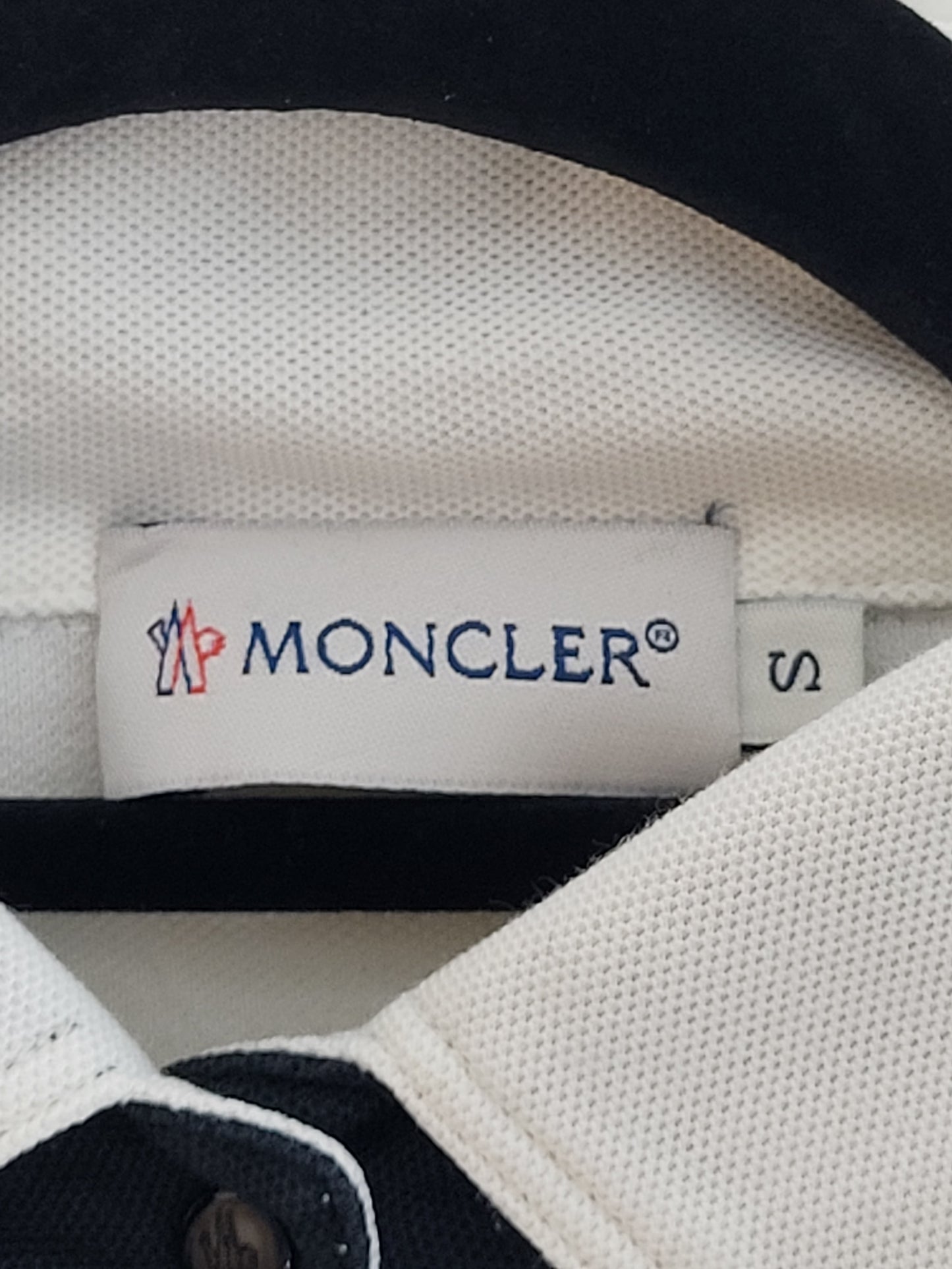 MONCLER - Poloshirt - Klassisch - Weiß - Damen - S