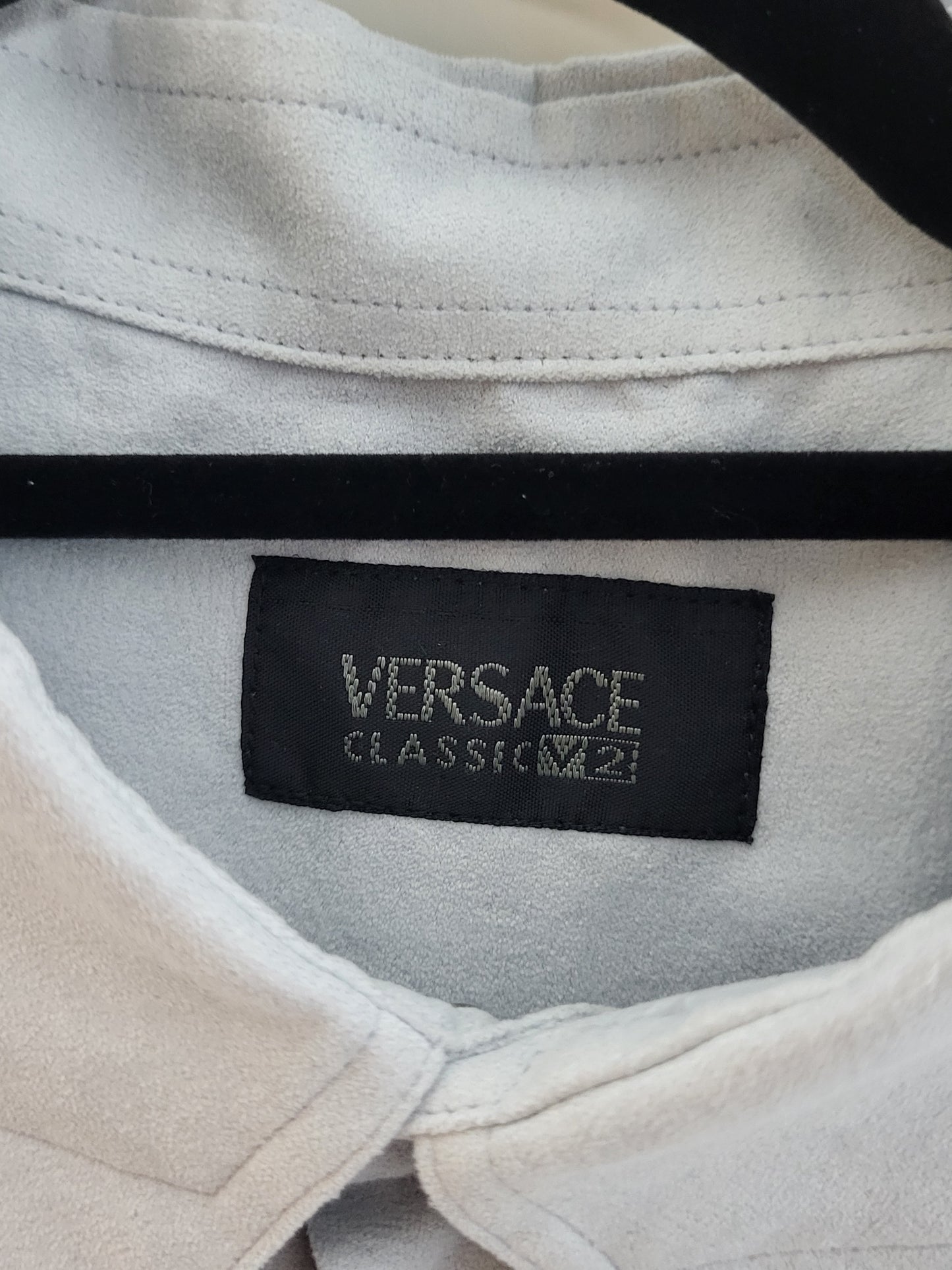 VERSACE Classic V2 - Hemd - Exklusiv - Hellblau - Herren - L