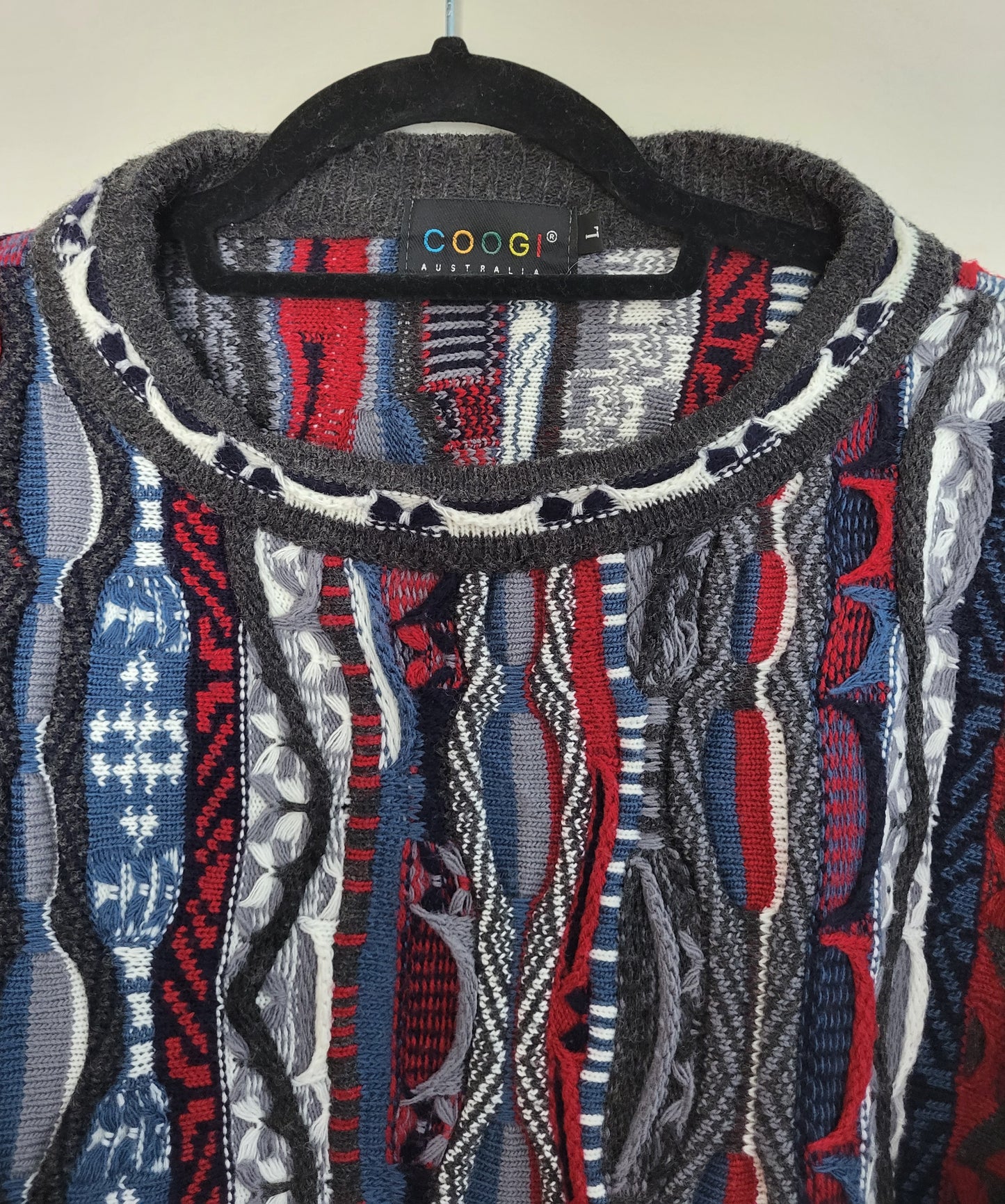 COOGI - Pullover - Muster - Australia - Bunt - Herren - L/XL