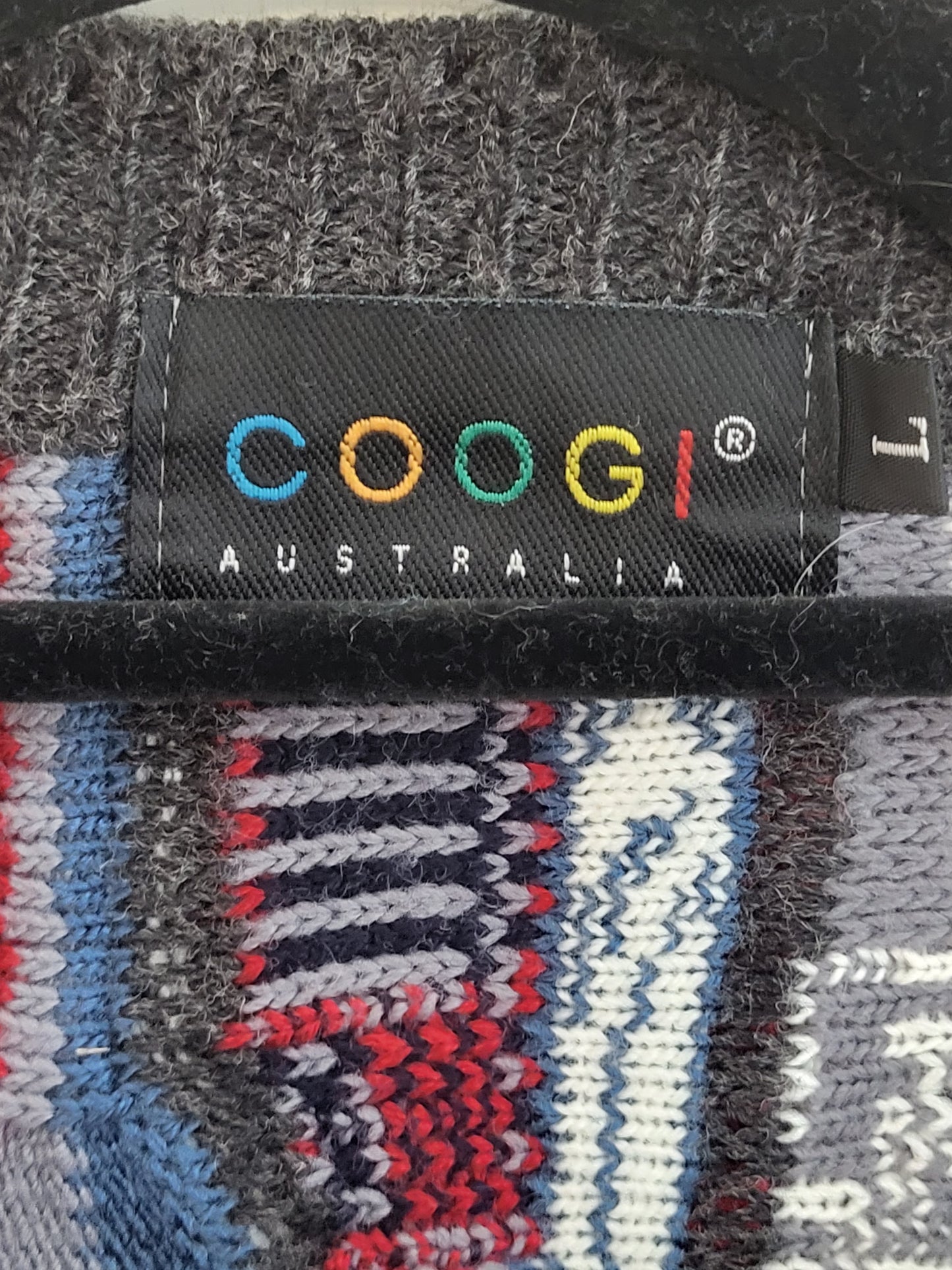 COOGI - Pullover - Muster - Australia - Bunt - Herren - L/XL