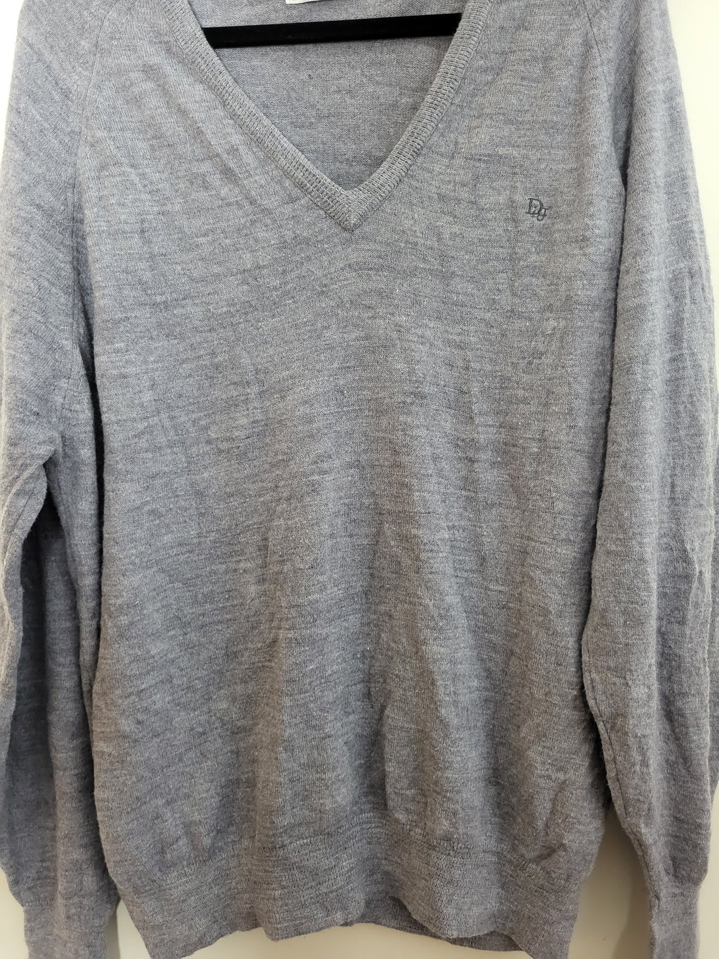 Christian Dior - Pullover - Exklusiv - Grau - Herren - XL