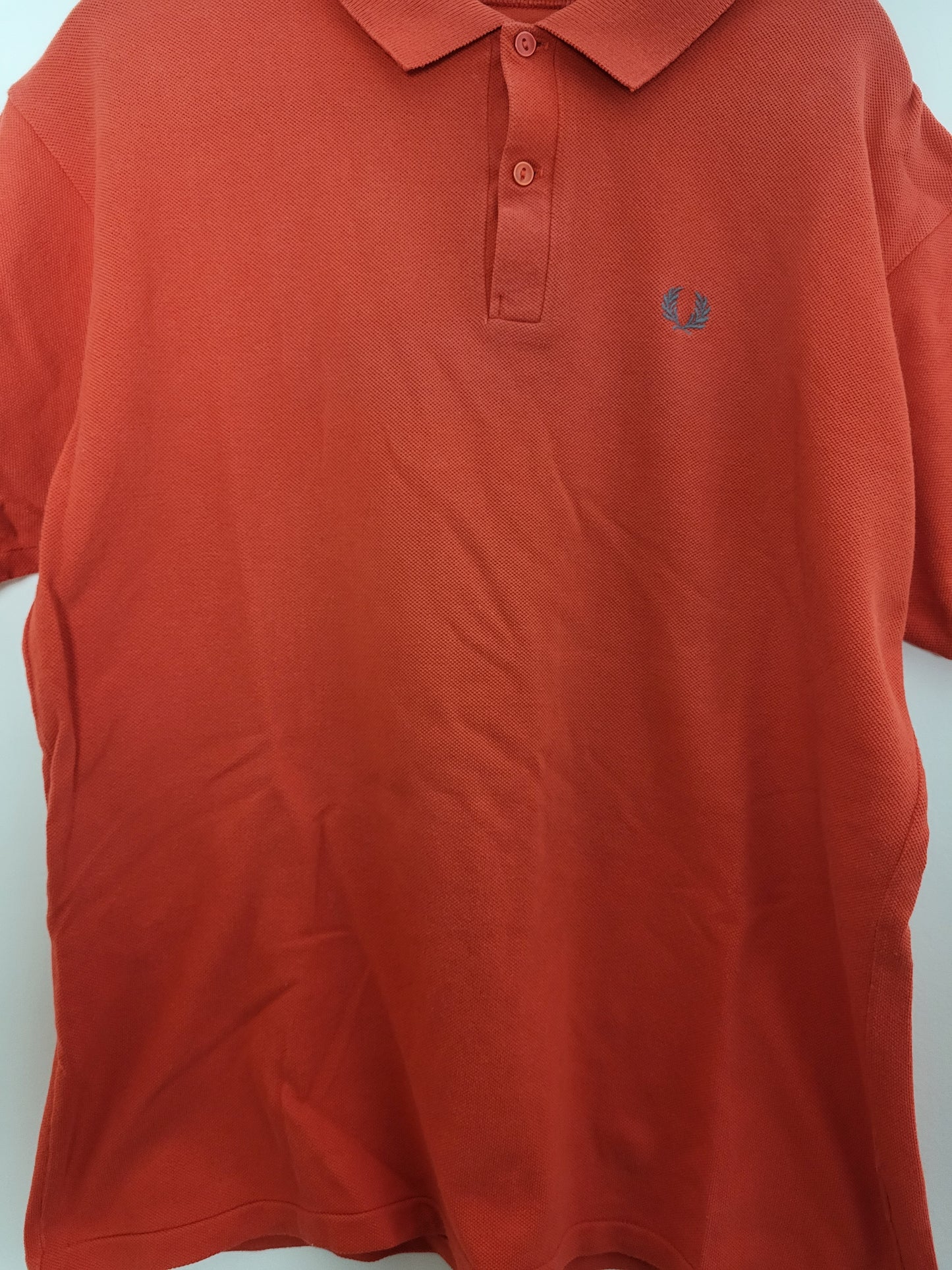 Fred Perry - Poloshirt - Vintage - Orange - Herren - XL/XXL