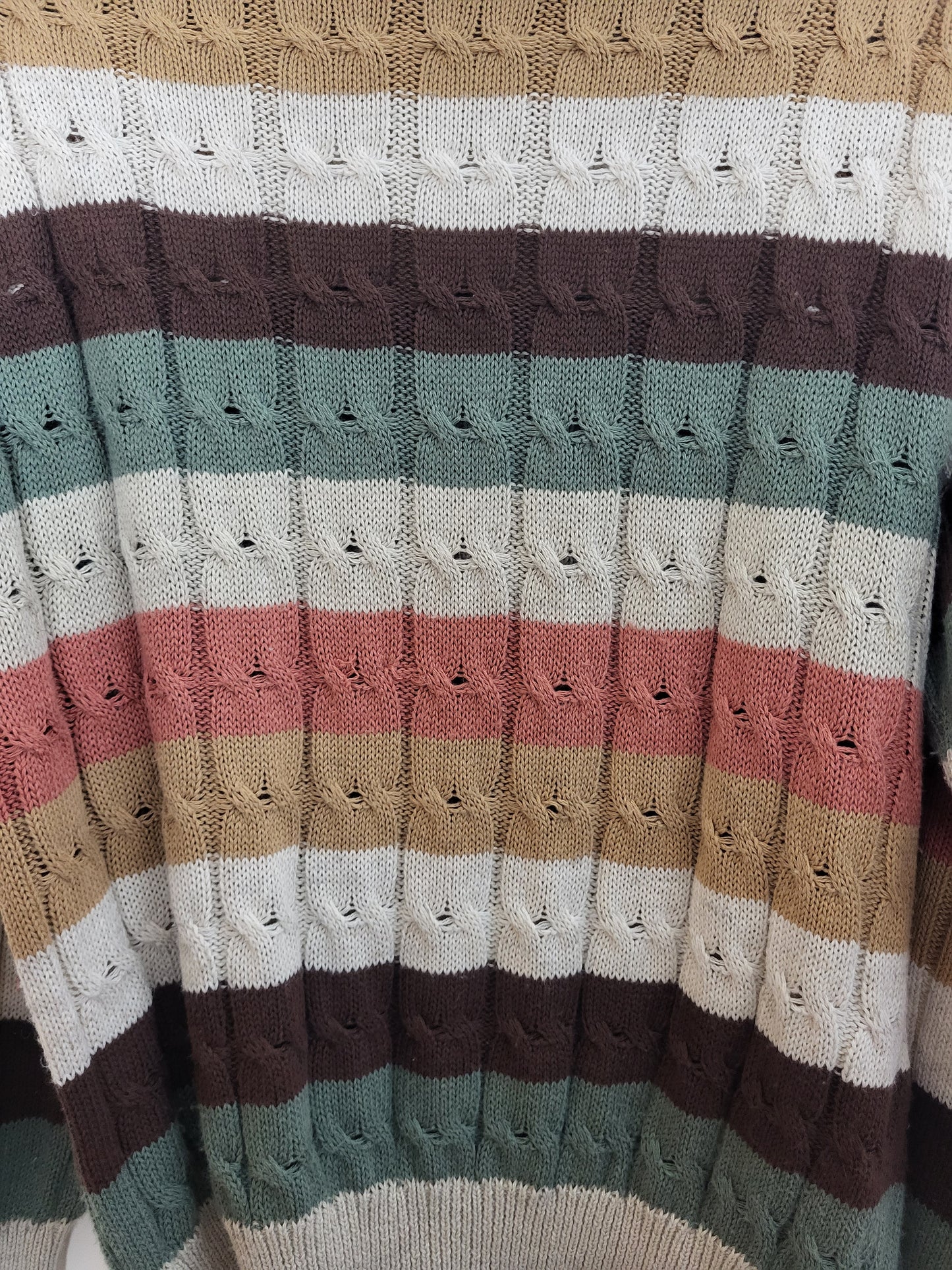 POVERI MA BELLI - Pullover - Colourblock - Vintage Italy - Bunt - Damen - M/L