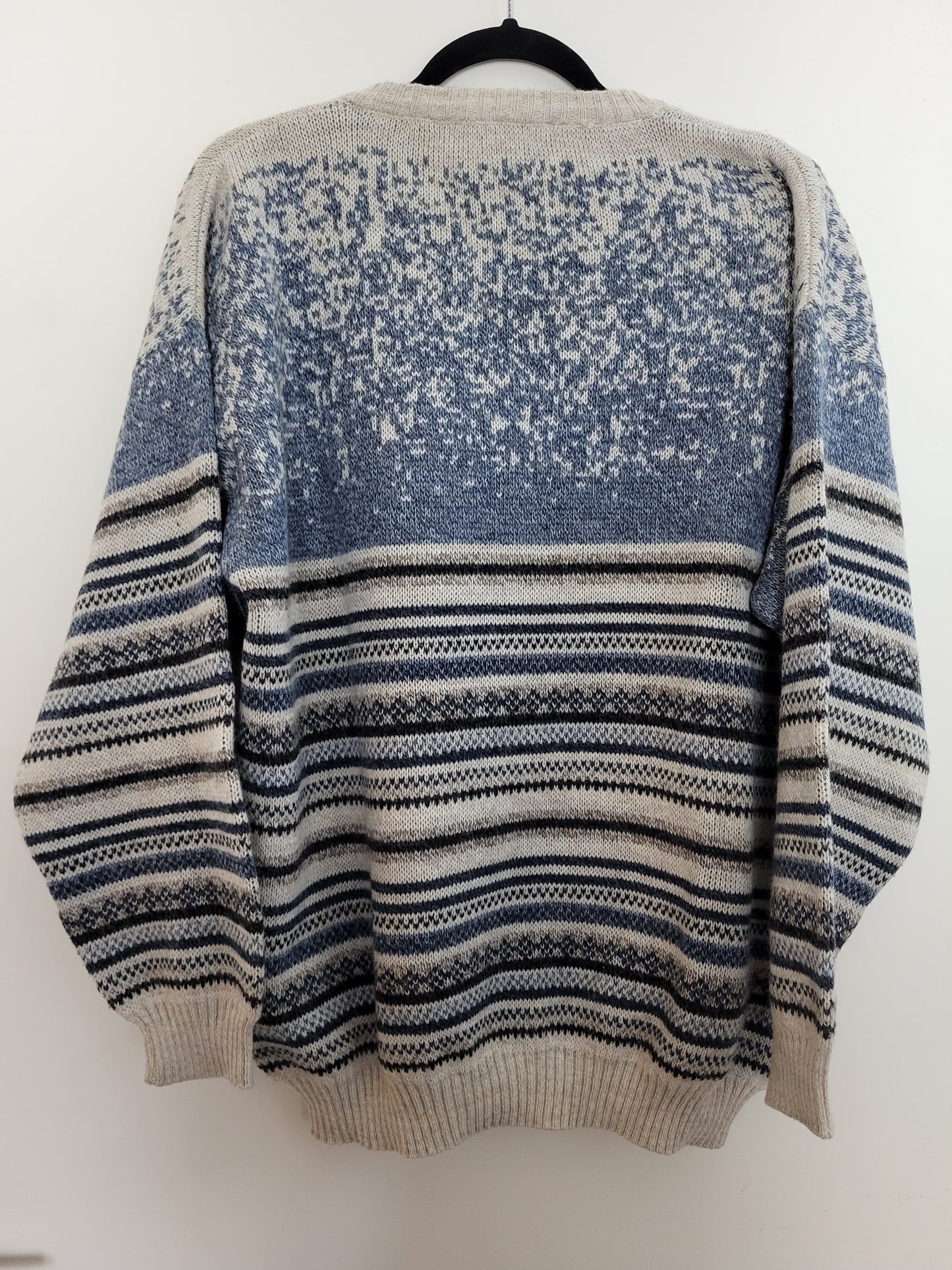 Vintage COLERIGE - Pullover - Streifen - Vintage Italy - Bunt - Herren - L