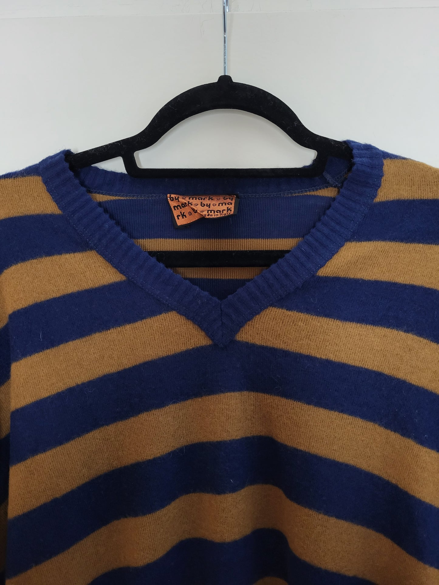 Vintage BY MARK - Pullover - Streifen - Vintage Italy - Bunt - Herren - S