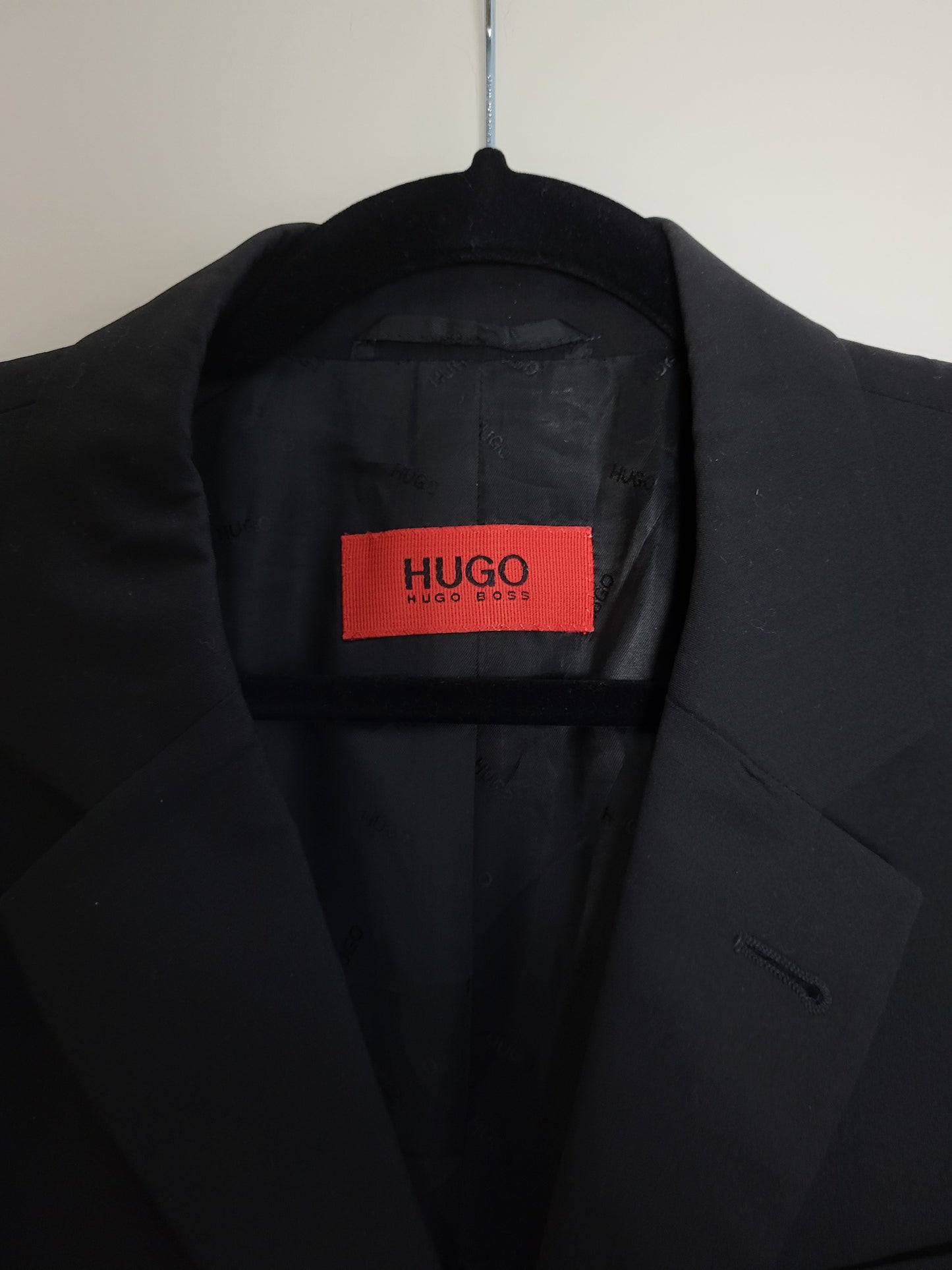 HUGO BOSS - Sakko - Klassisch - Schwarz - Herren - XL