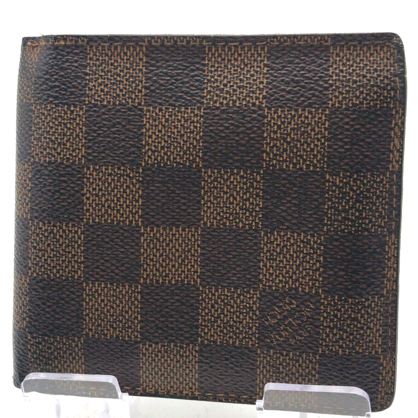 Original/Auth Louis Vuitton - Geldbörse / Wallet Damier Ebene Marco  - Monogramm