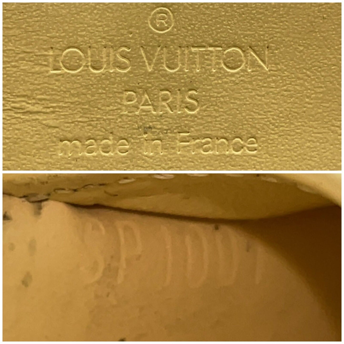 Original/Auth Louis Vuitton - Geldbörse / Elise - Klassisch - Epi Canvas Cream
