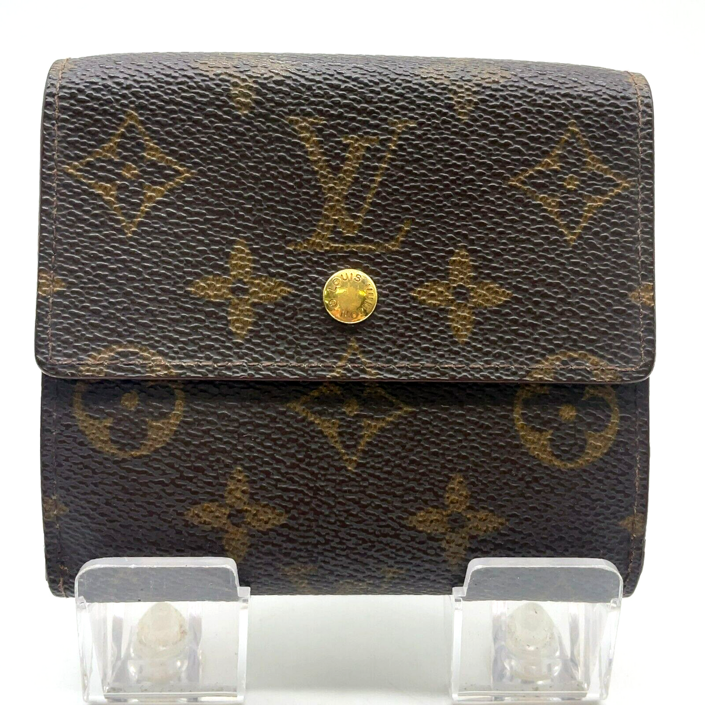 Original/Auth Louis Vuitton - Geldbörse Elise - Klassisch - Monogramm - M61654