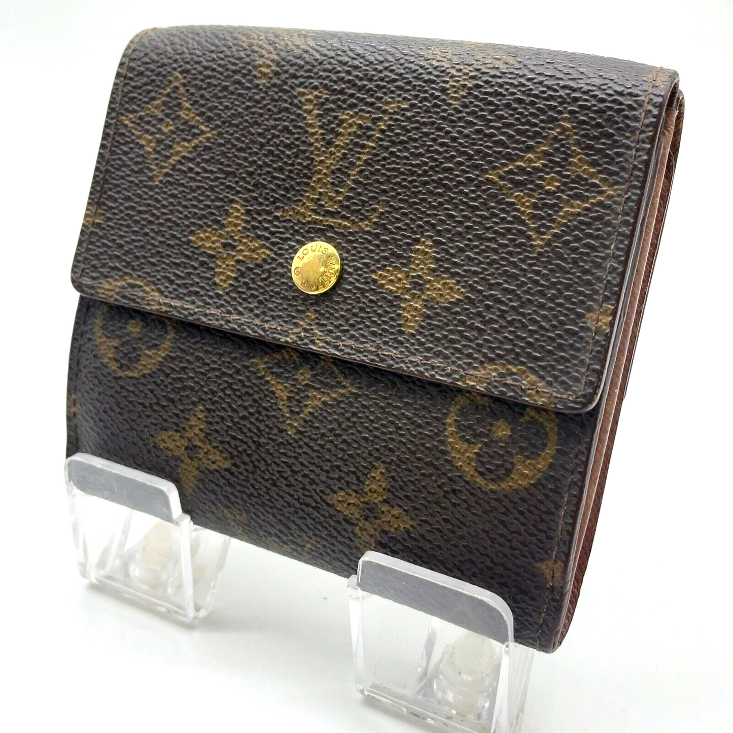 Original/Auth Louis Vuitton - Geldbörse Elise - Klassisch - Monogramm - M61654