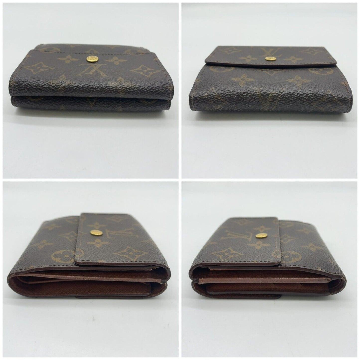 Original/Auth Louis Vuitton - Geldbörse Elise - Klassisch - Monogramm - M61654