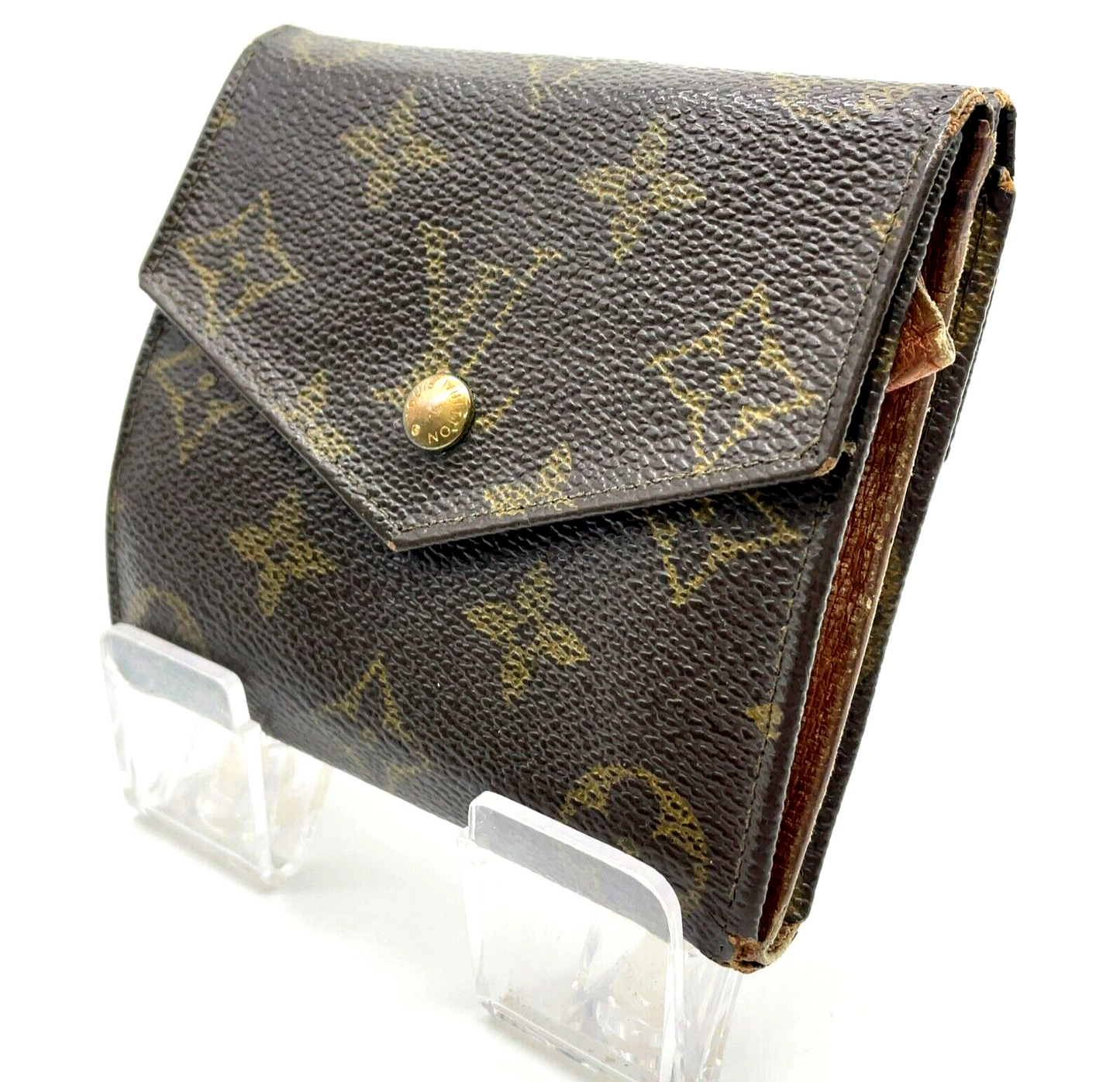 Original/Auth Louis Vuitton - Geldbörse Haken - Klassisch - Monogramm - M61660